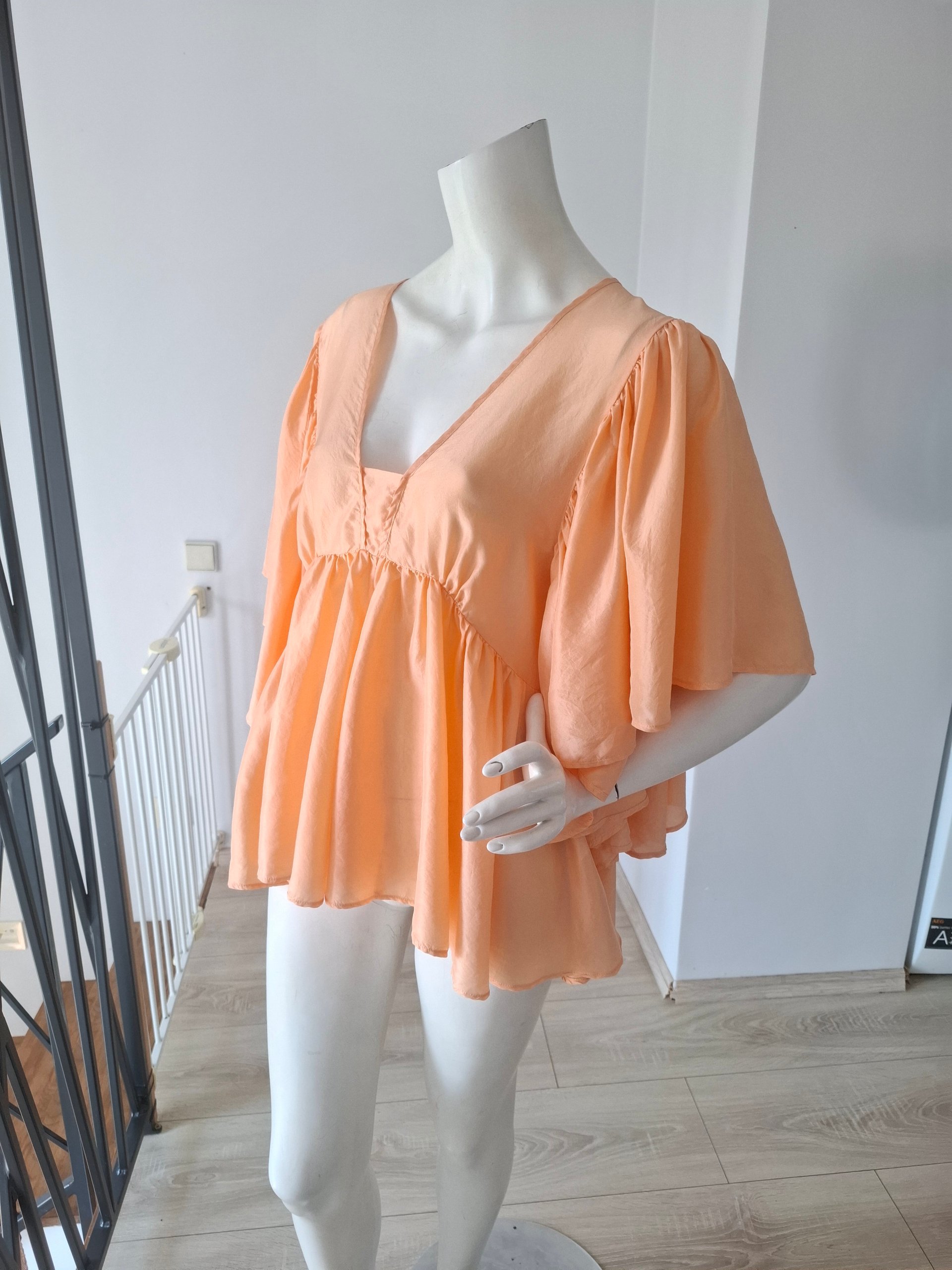 New Forte Forte Silk Ruffle Top Size S image 8