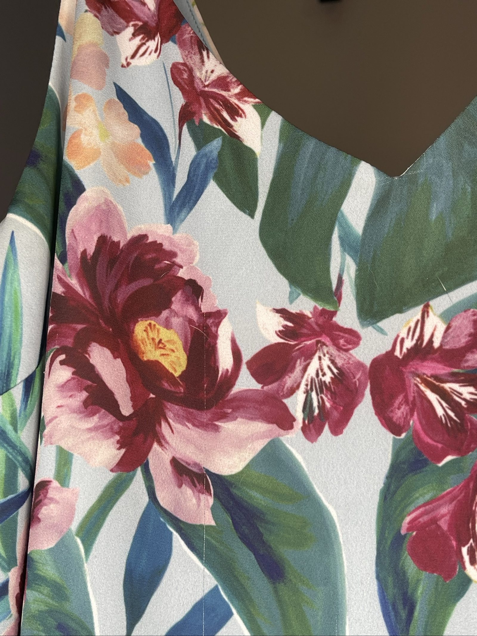 Decjuba Women's Multi Floral Print Slip Dress Size 12 image 2