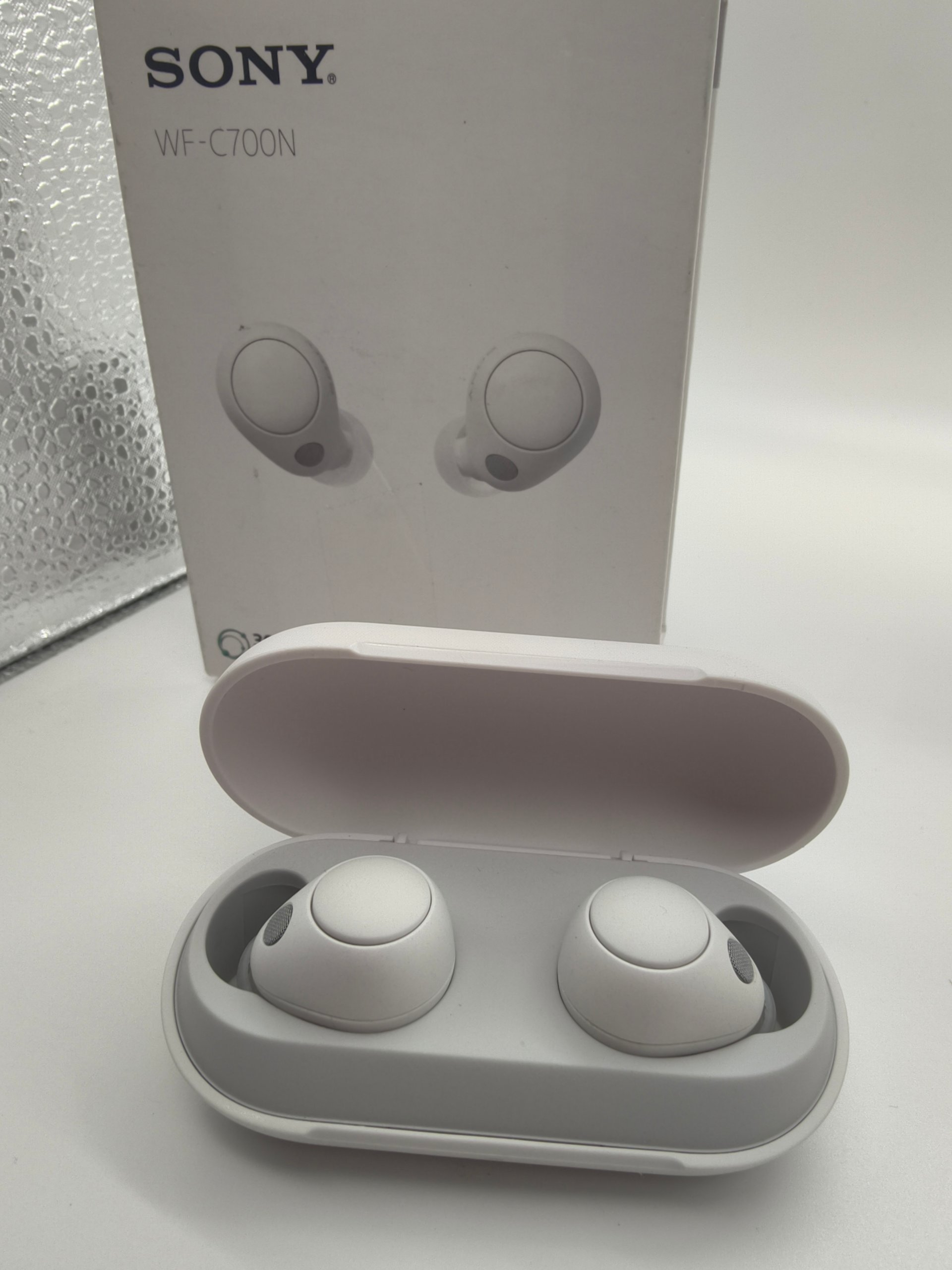 Cuffie Sony WF-C700N Noise Cancelling Bluetooth Wireless IPX4 Bianchi Completi Box image 5
