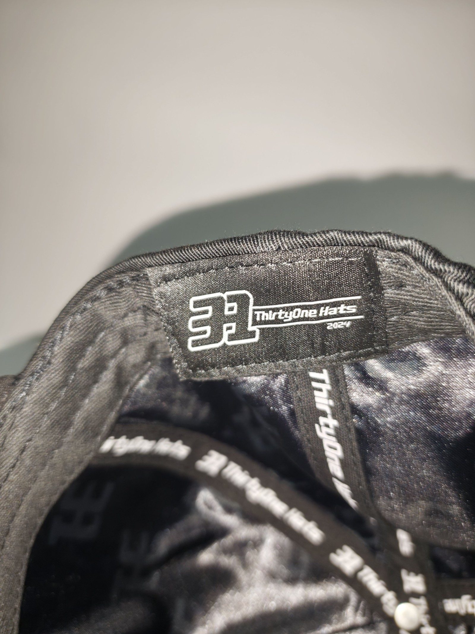 ThirtyOne Black Suede Brim Baseball Cap One Size image 6