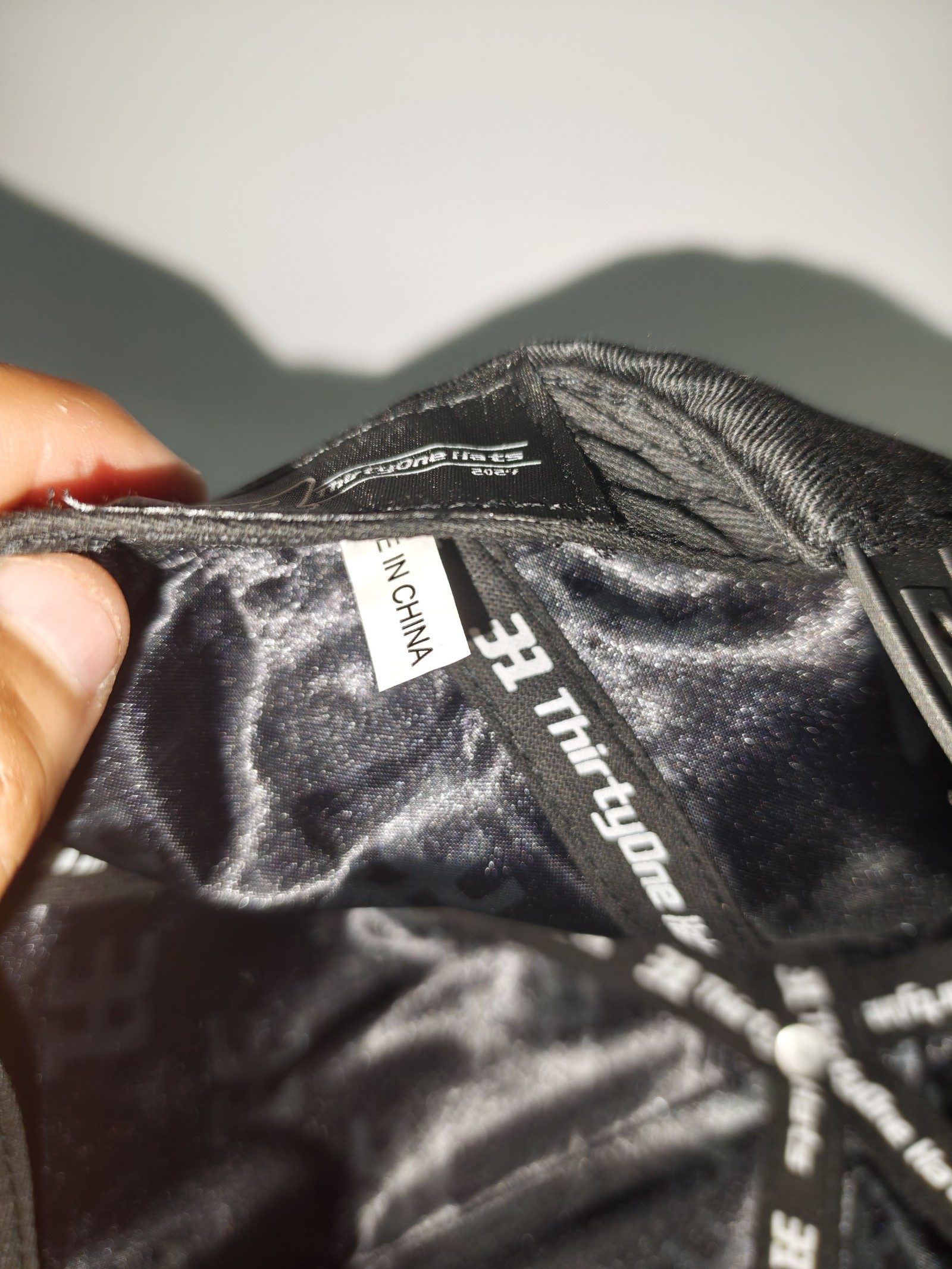 ThirtyOne Black Suede Brim Baseball Cap One Size image 5