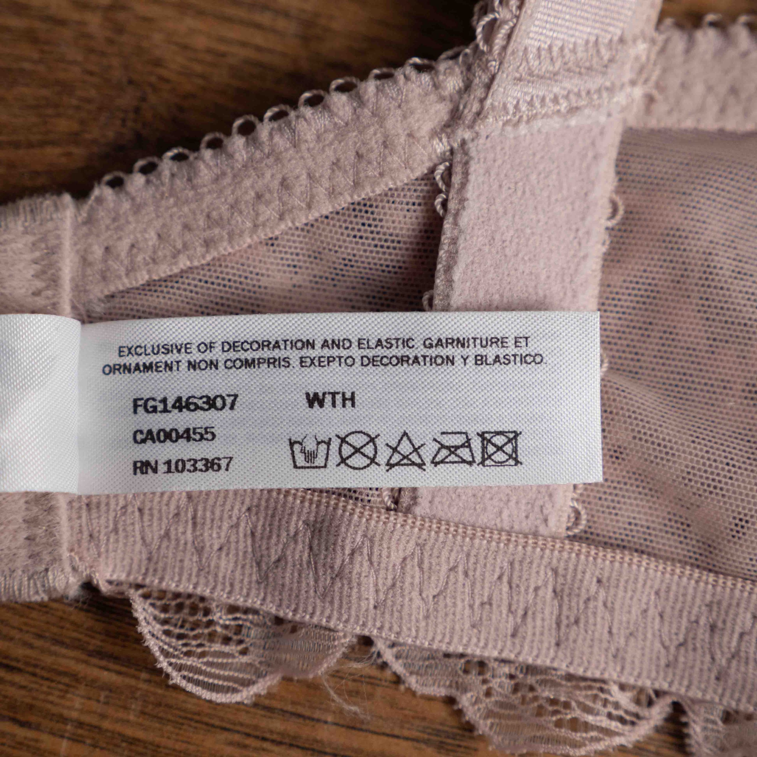 Wacoal 36D Dusty Pink Underwired Bra NWT image 8