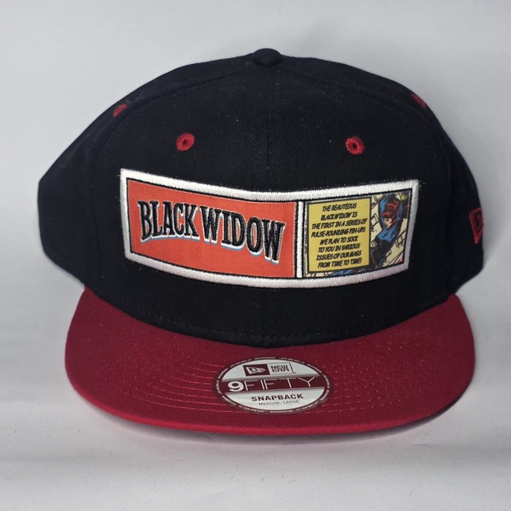 New Era Marvel Black & Red Black Widow 9Fifty Snapback Cap Medium-Large
