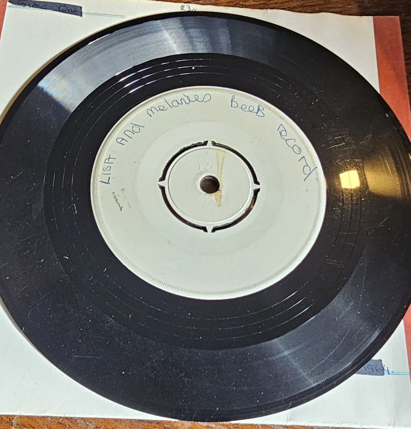 Tony Peters While I Live PROMO Parlophone R5449 7" 1966 image 2