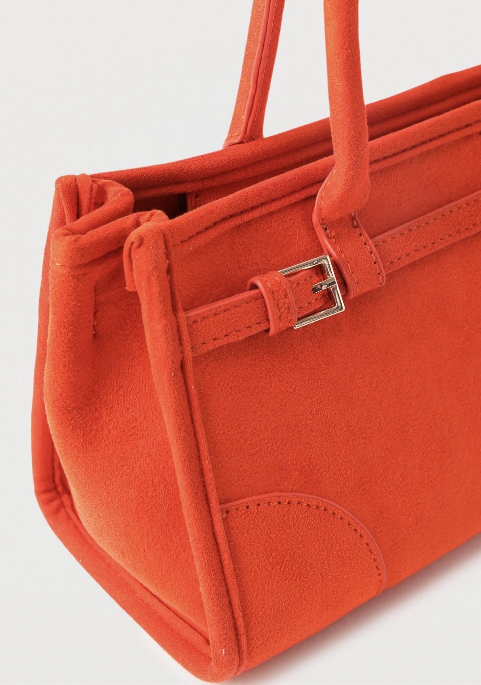 Call it Spring| Audreie Orange Faux Leather Shoulder Bag One Size image 4