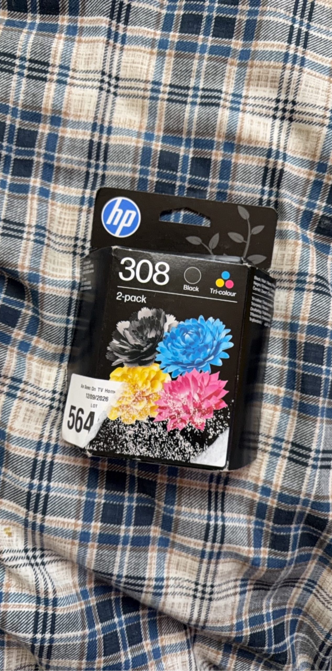 HP 308 Black & Tri-Colour Ink Cartridge 2-Pack image 3