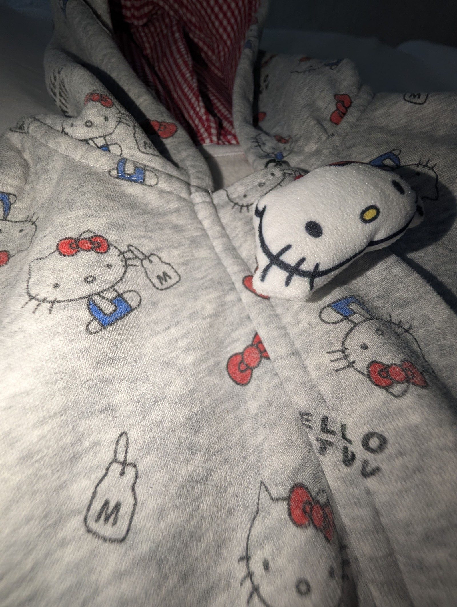 Hello Kitty Grey Baby Hooded Tracksuit image 2
