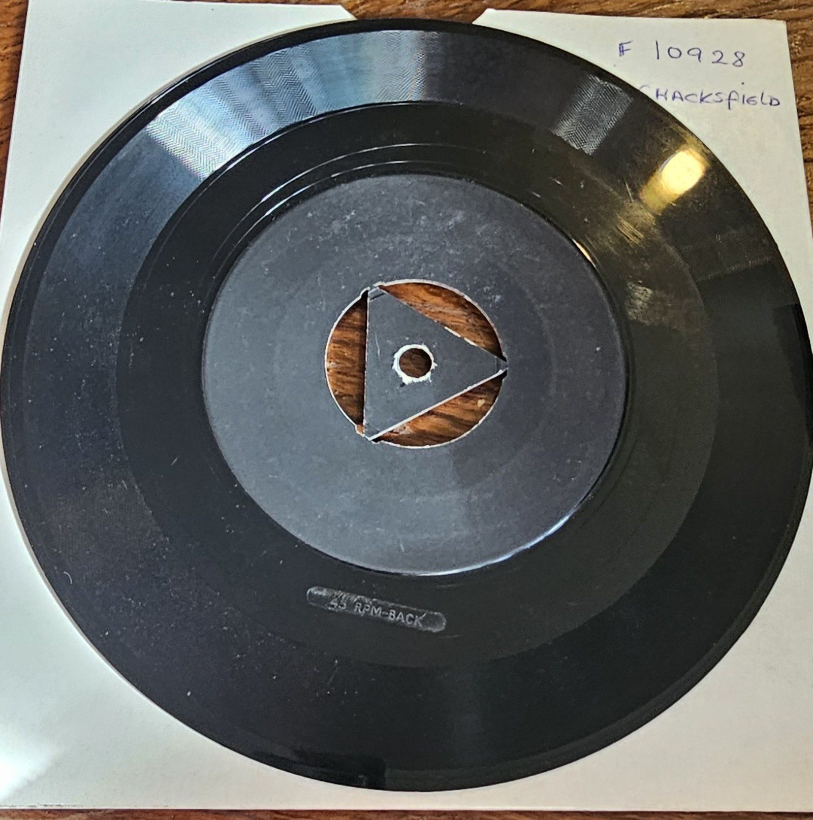 Frank Chacksfield Costa Brava Wedding March PROMO Decca DRF 22402 7" image 2