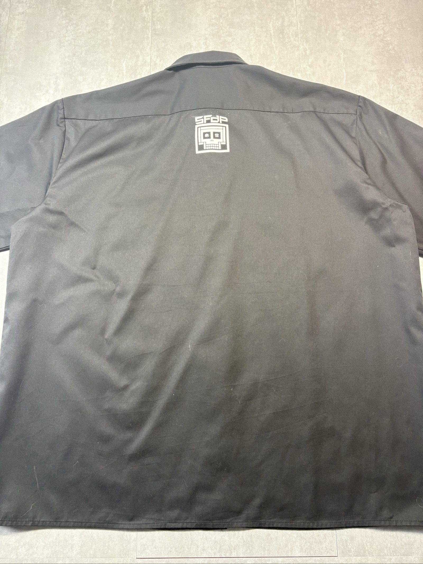 Dickies Black Work Short Sleeve Shirt 2XL Poly Cotton image 7