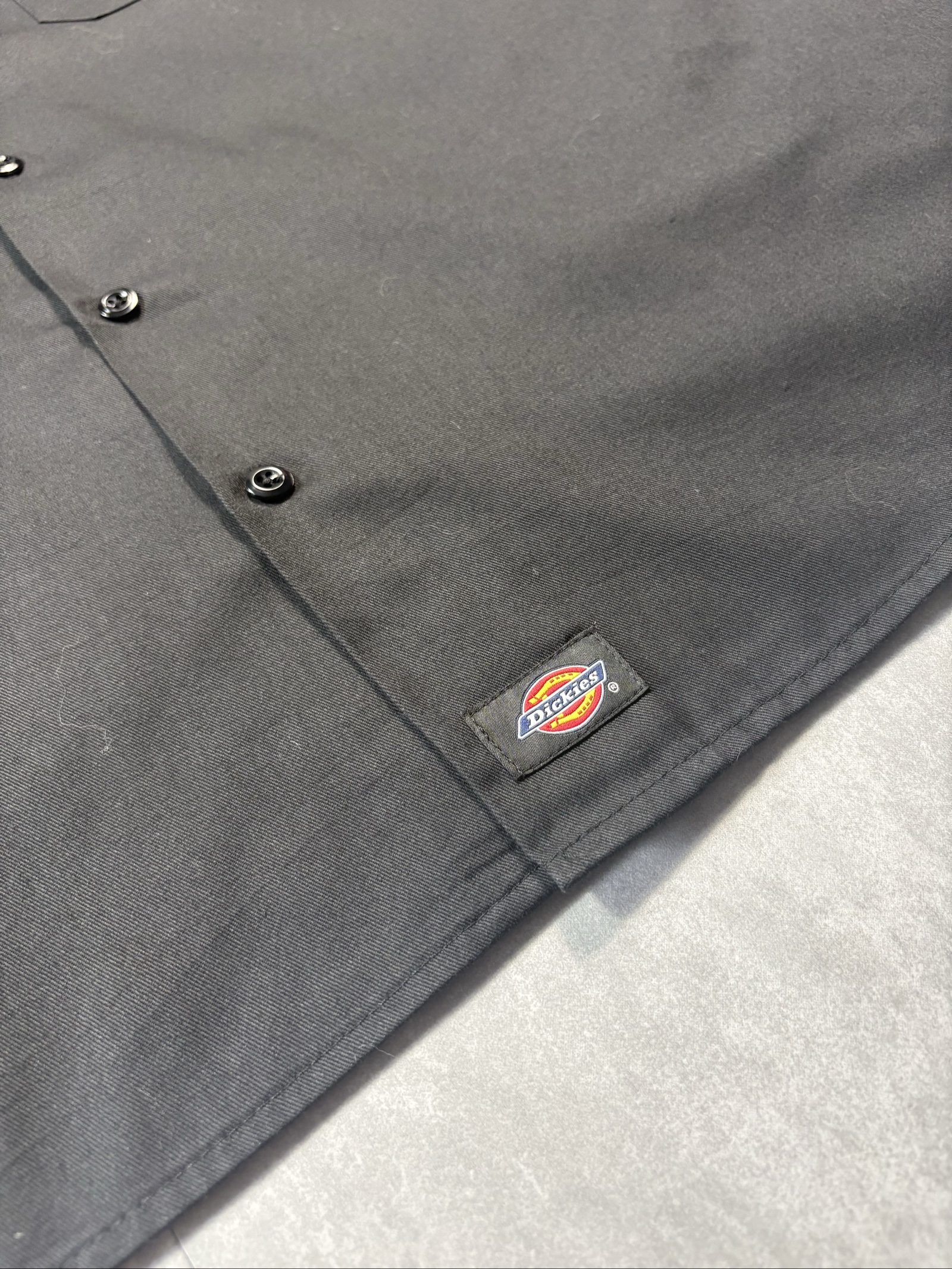 Dickies Black Work Short Sleeve Shirt 2XL Poly Cotton image 4