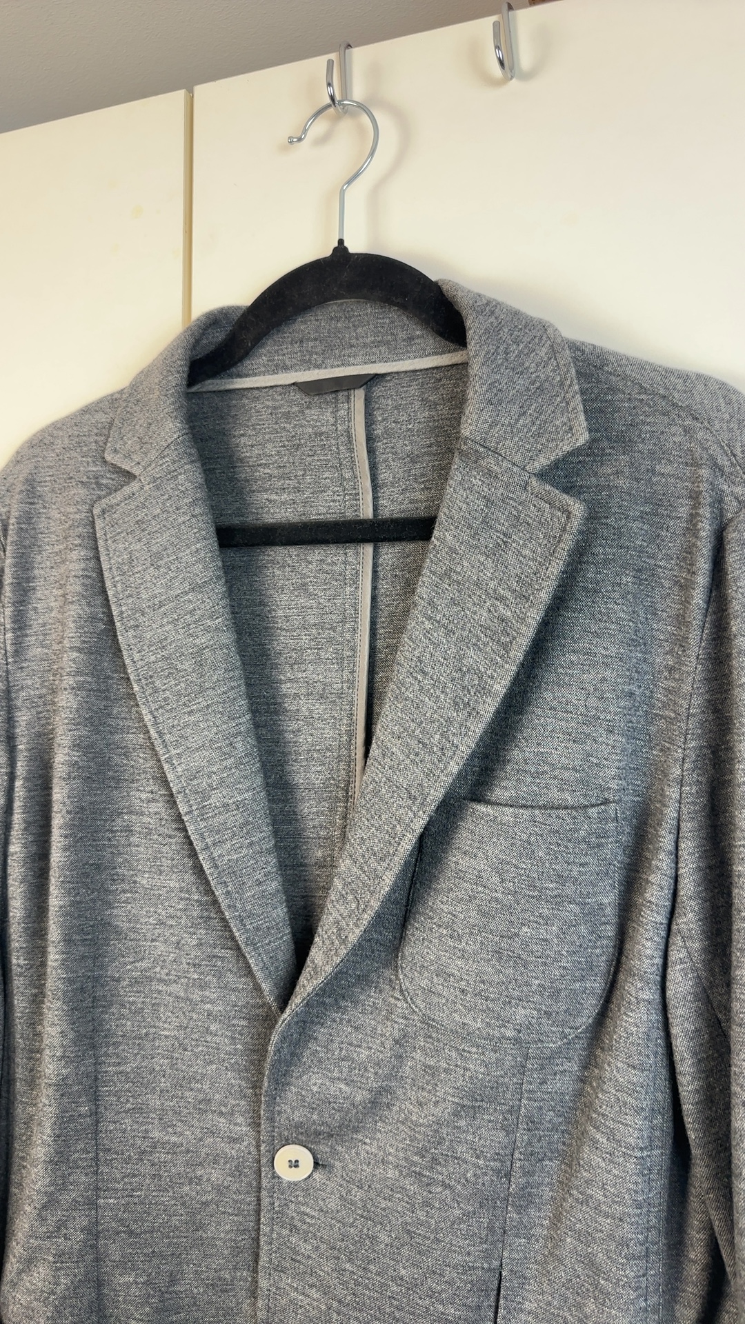 Z Zegna Herren Blazer Grau Gr. 50 / M | Strick Sakko Lightweight image 2