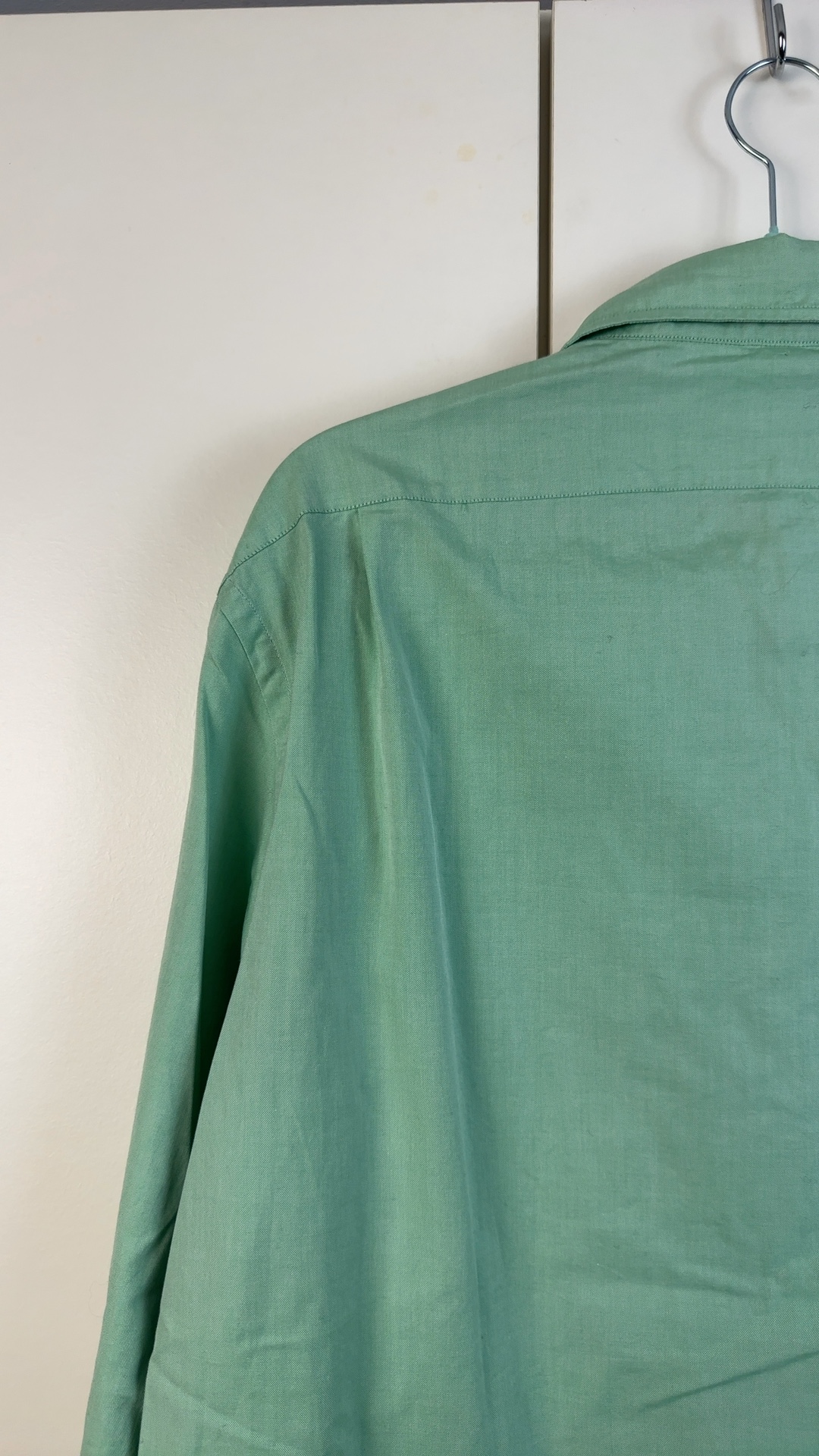 Unbranded Green Cotton Shirt Large