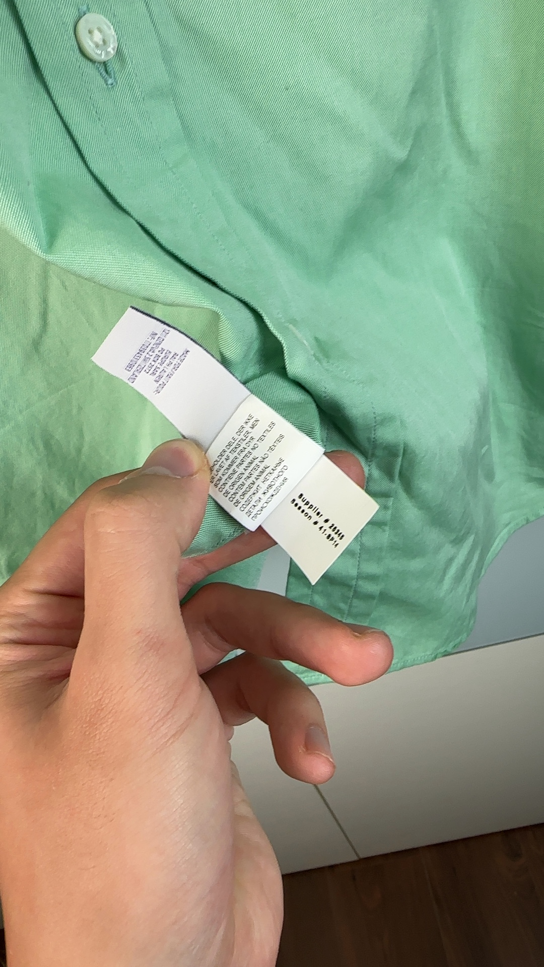 Unbranded Green Cotton Shirt Large image 6