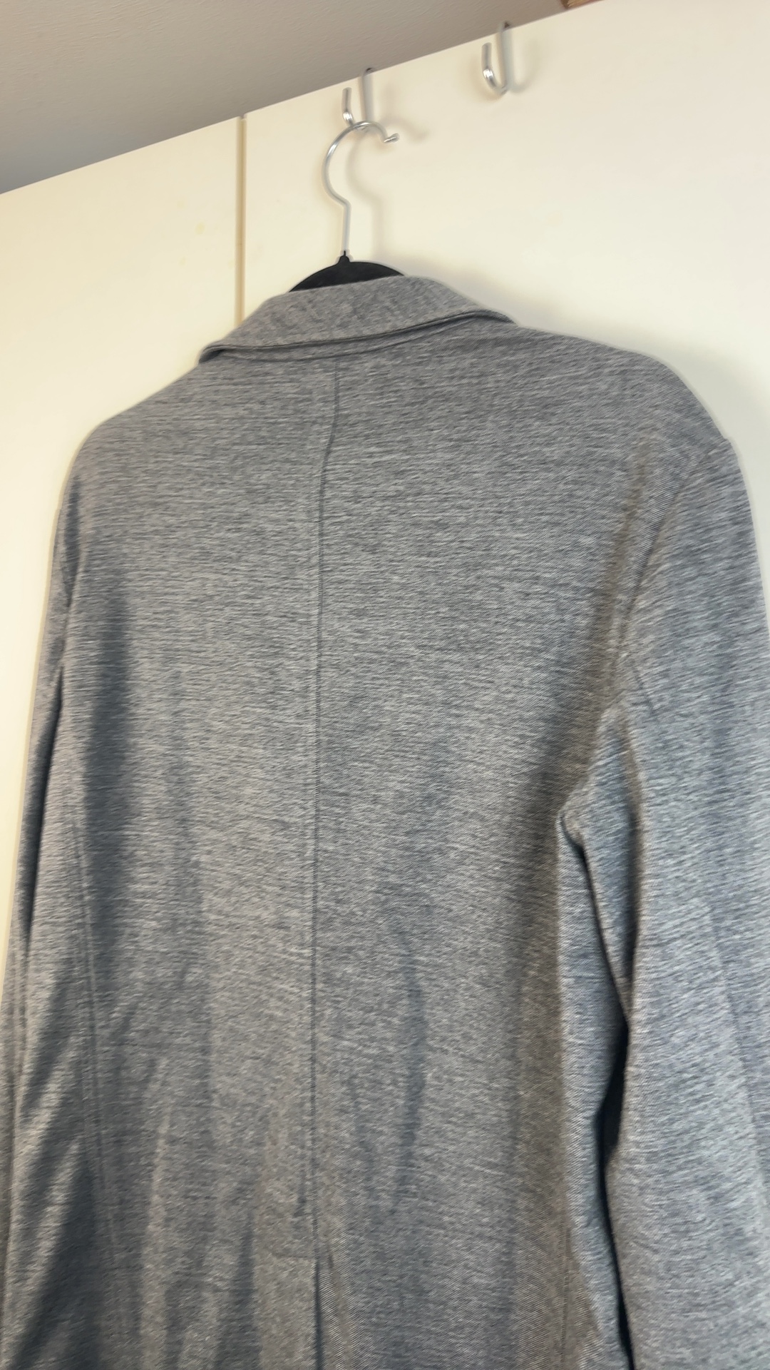 Z Zegna Grey Wool Blend Blazer Medium image 3