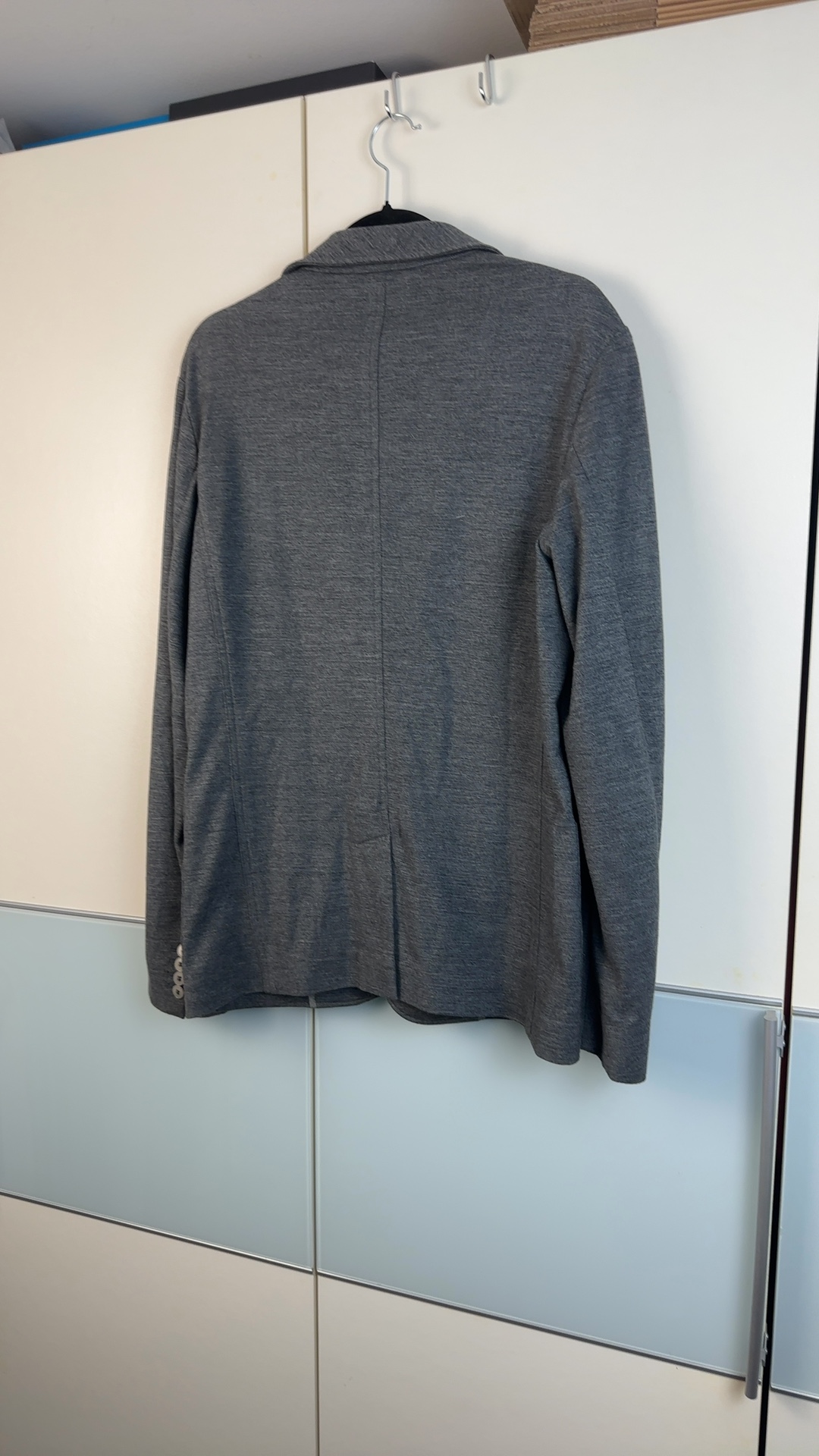 Z Zegna Grey Wool Blend Blazer Medium image 4