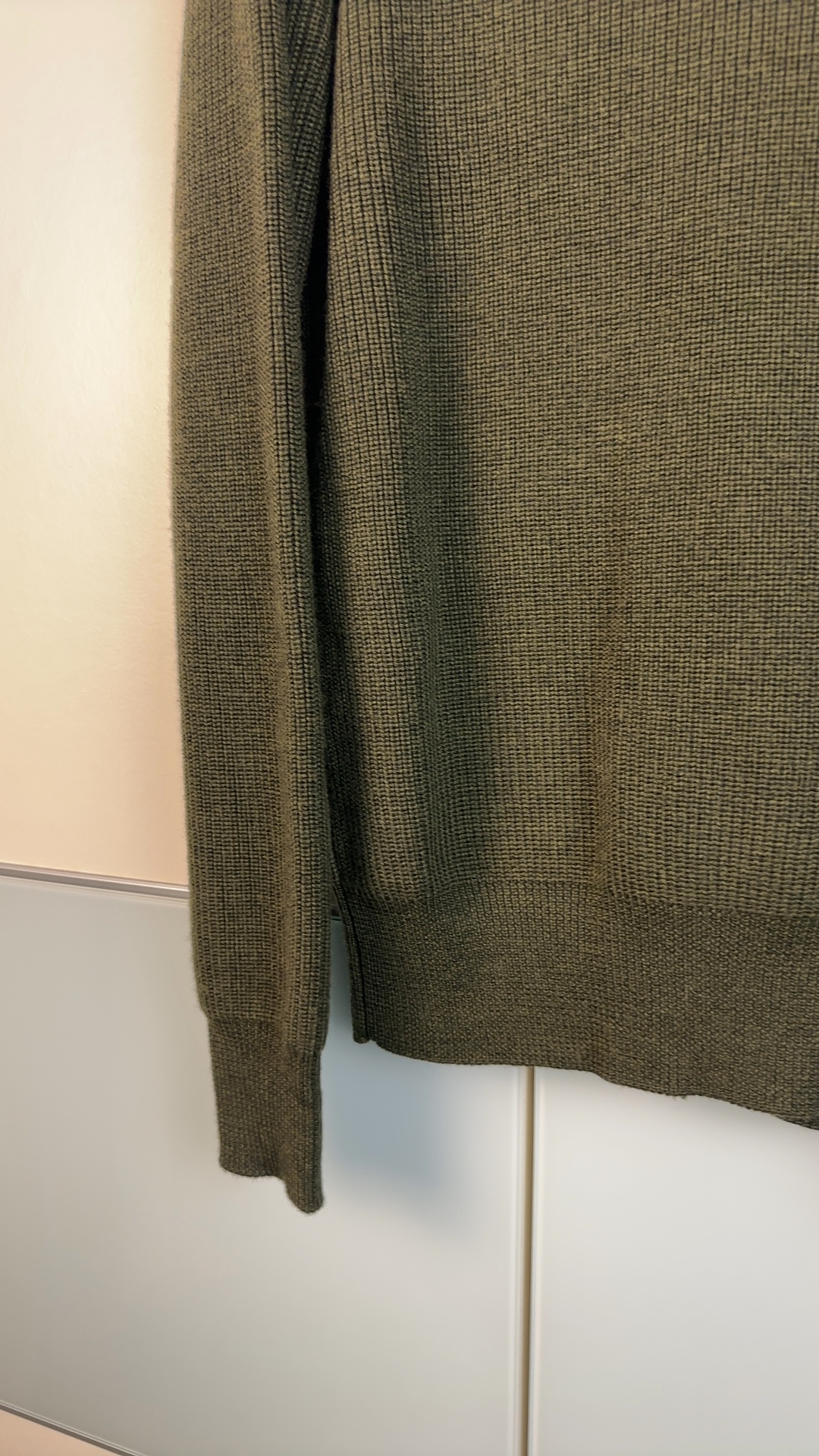 Unbranded Olive Green Knit Sweater Large image 2