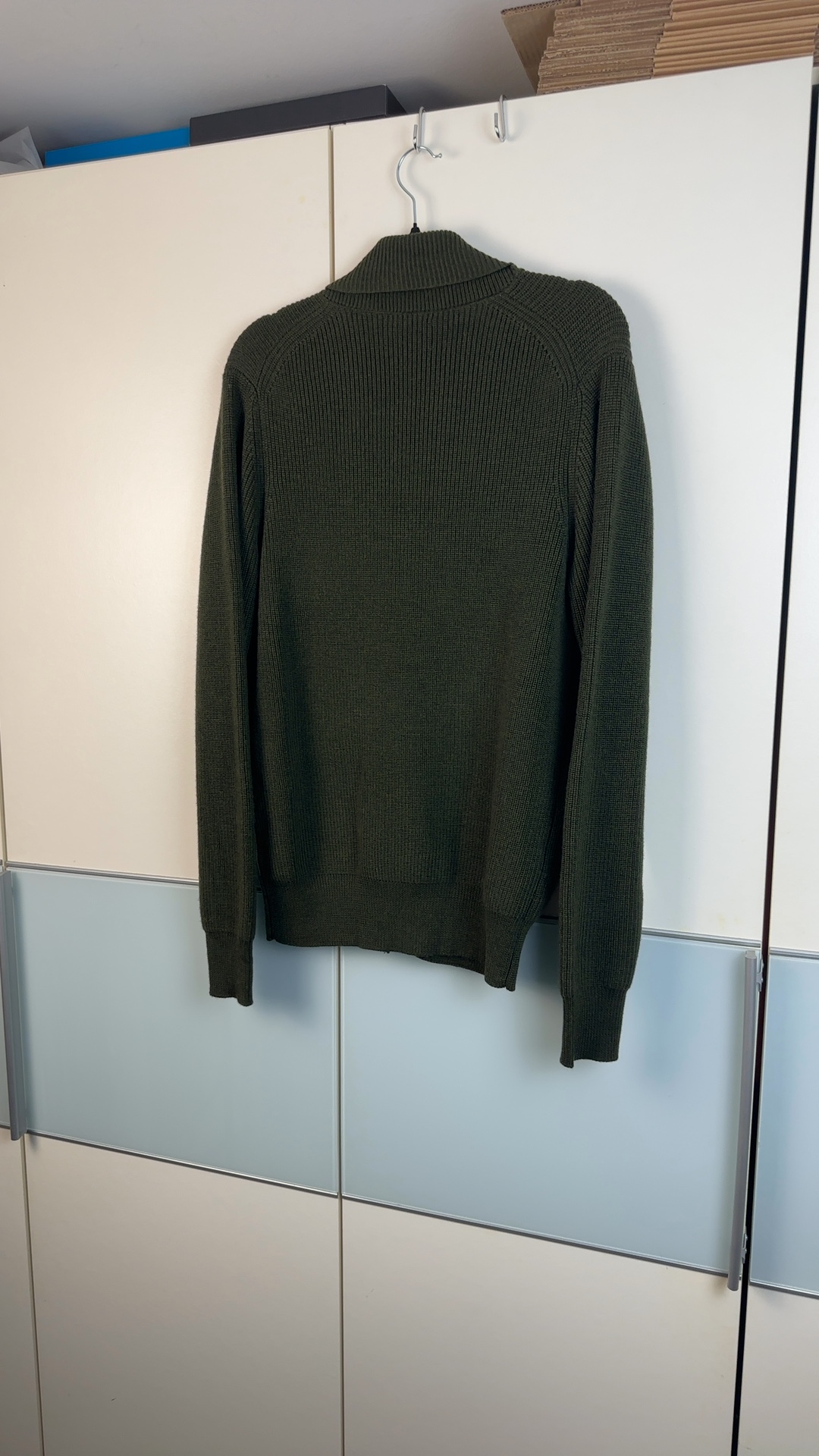 Unbranded Olive Green Knit Sweater Large image 5