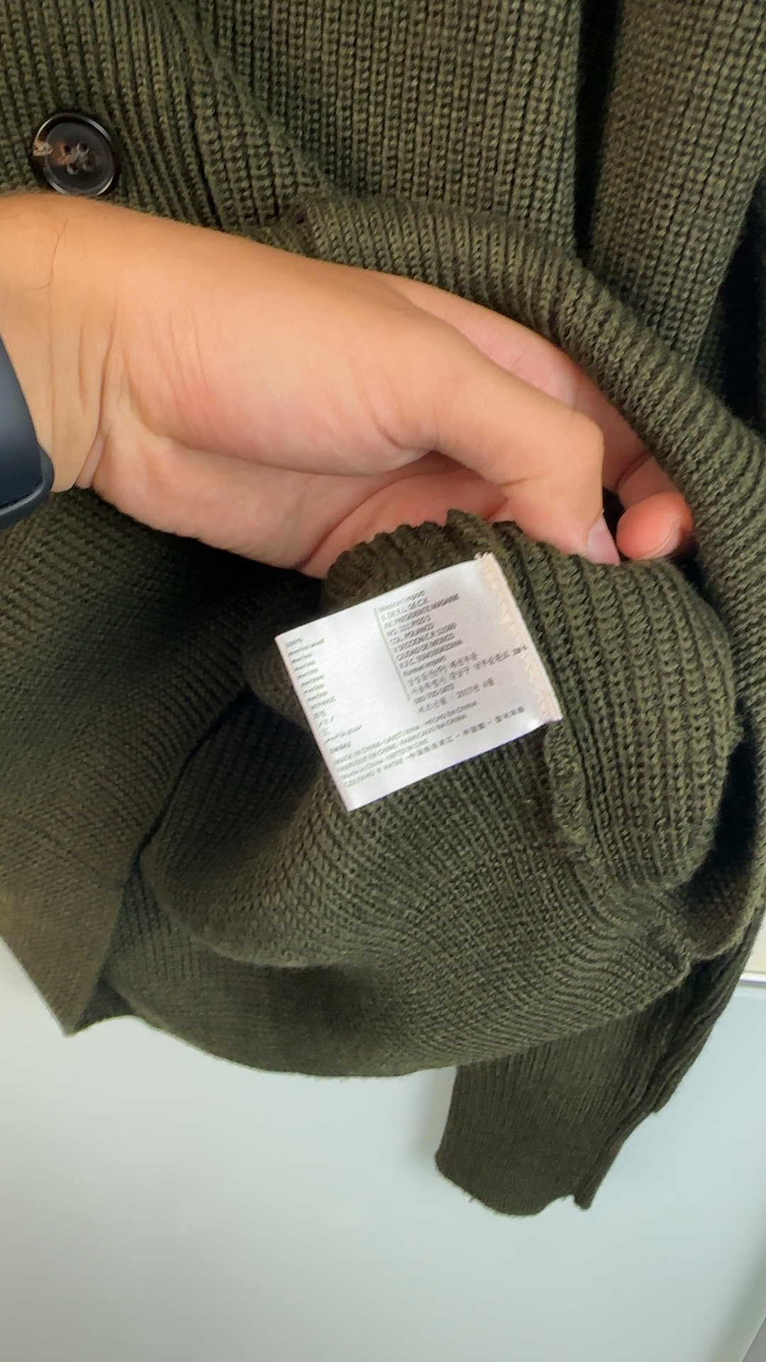 Unbranded Olive Green Knit Sweater Large image 6