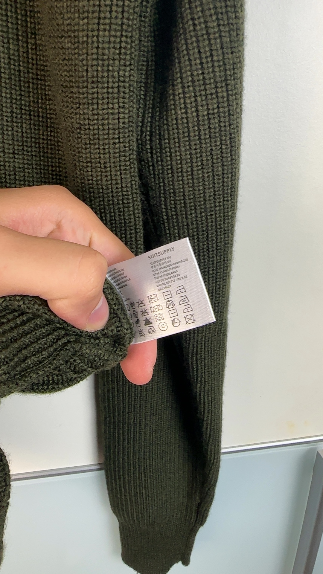 Unbranded Olive Green Knit Sweater Large image 7