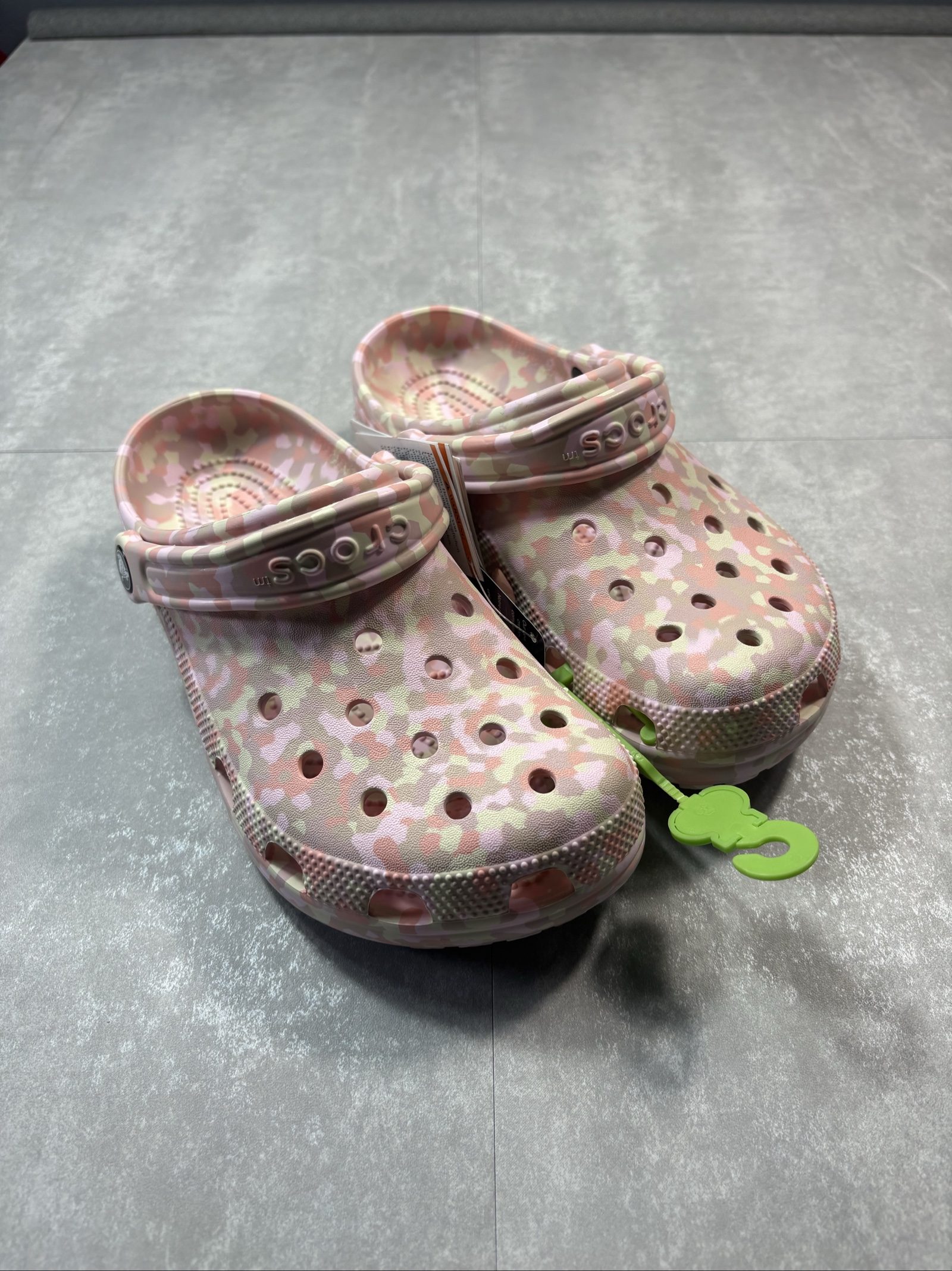 Crocs Women's Pink Multi Classic Confetti Clog UK 6