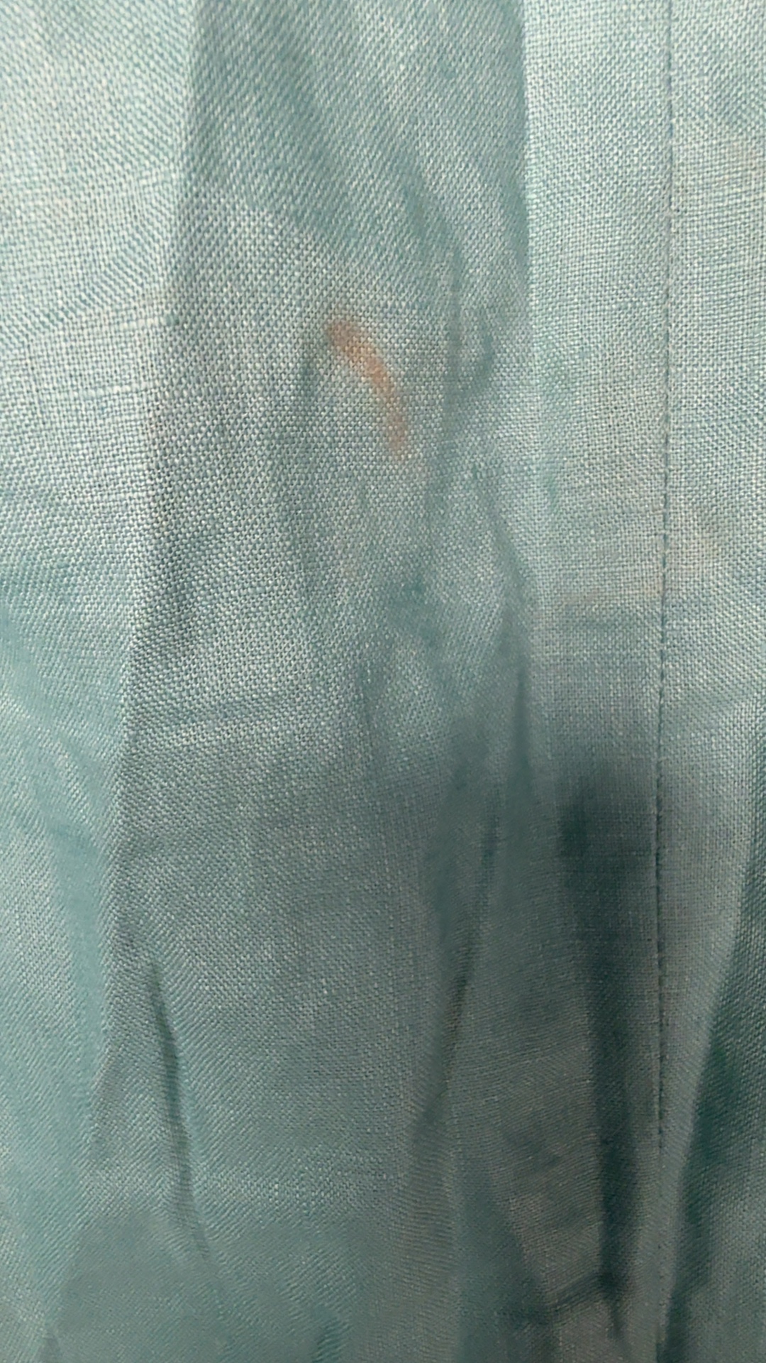 Per Una Marks & Spencer Women's Aqua 100% Linen Trench UK 14 image 6
