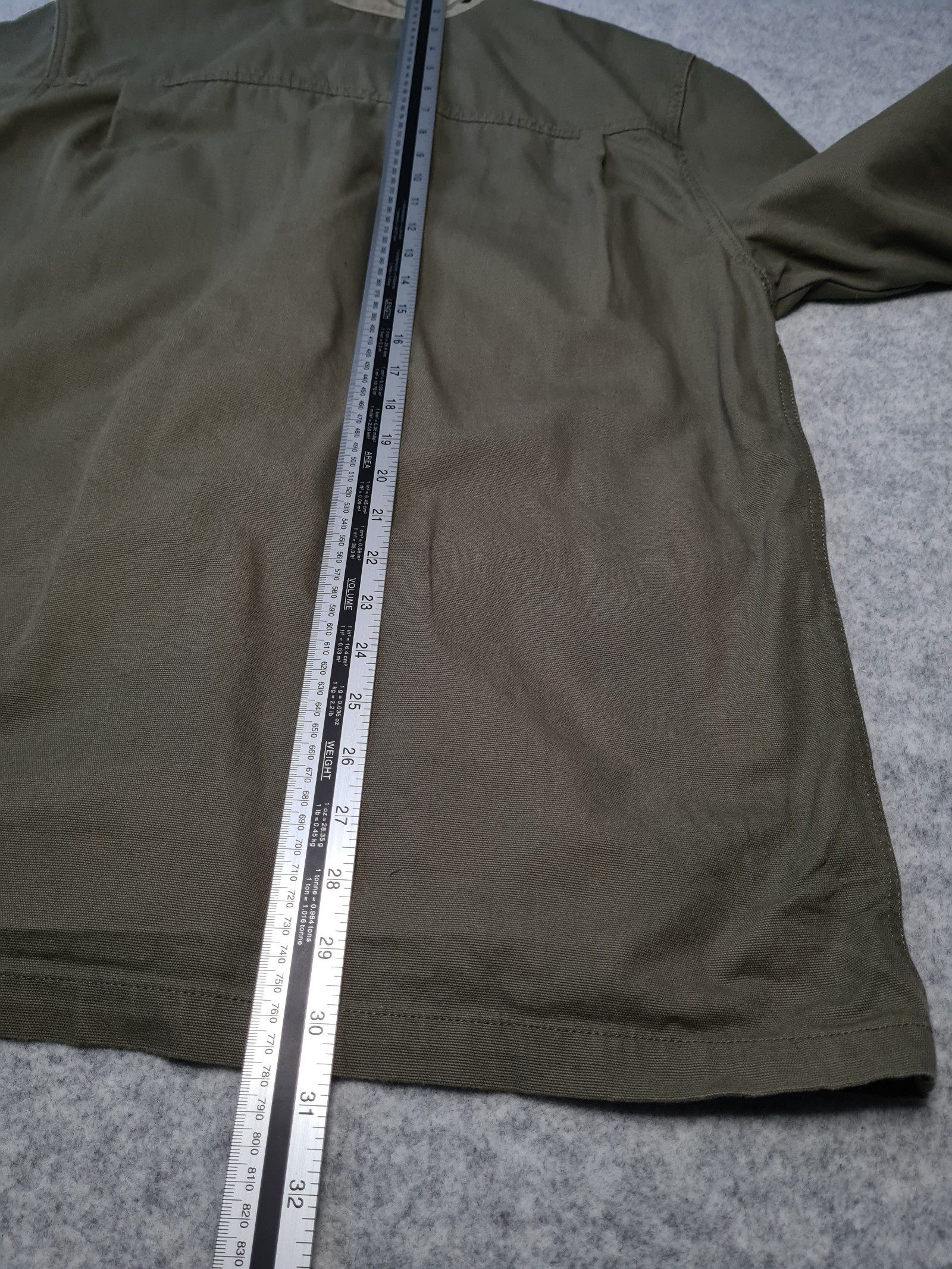 Vans Men's Green Beige Drill Chore 66 Supply Coat Medium 1164 image 7