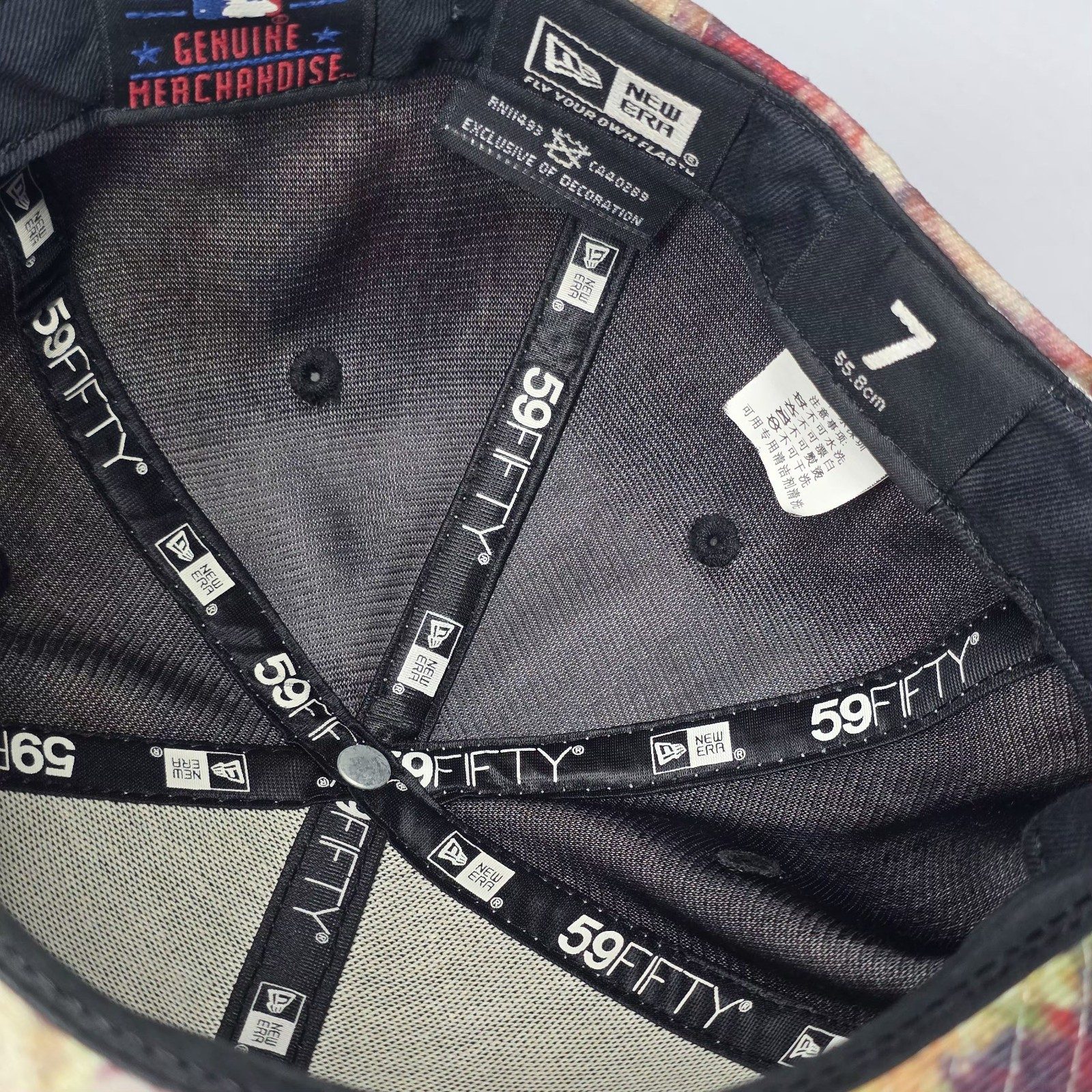 New Era Multi Floral 59FIFTY Cap Size 7 Unisex image 5
