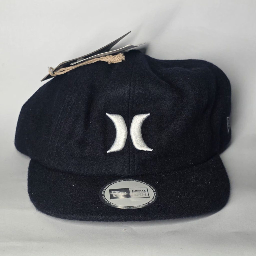 Hurley New Era Navy Wool Bucket 8 Panel Cap 7-1/2 59.6cm