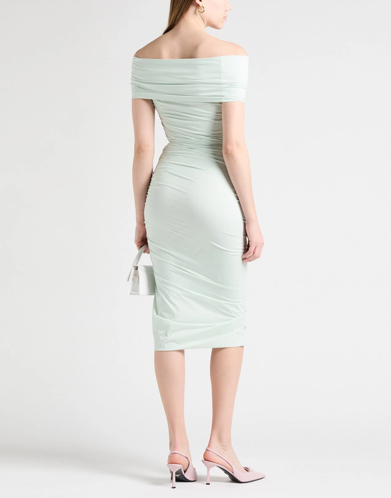 Neu Philosophy Di Lorenzo Serafini Kleid Pastel Green Mint Dress L image 3