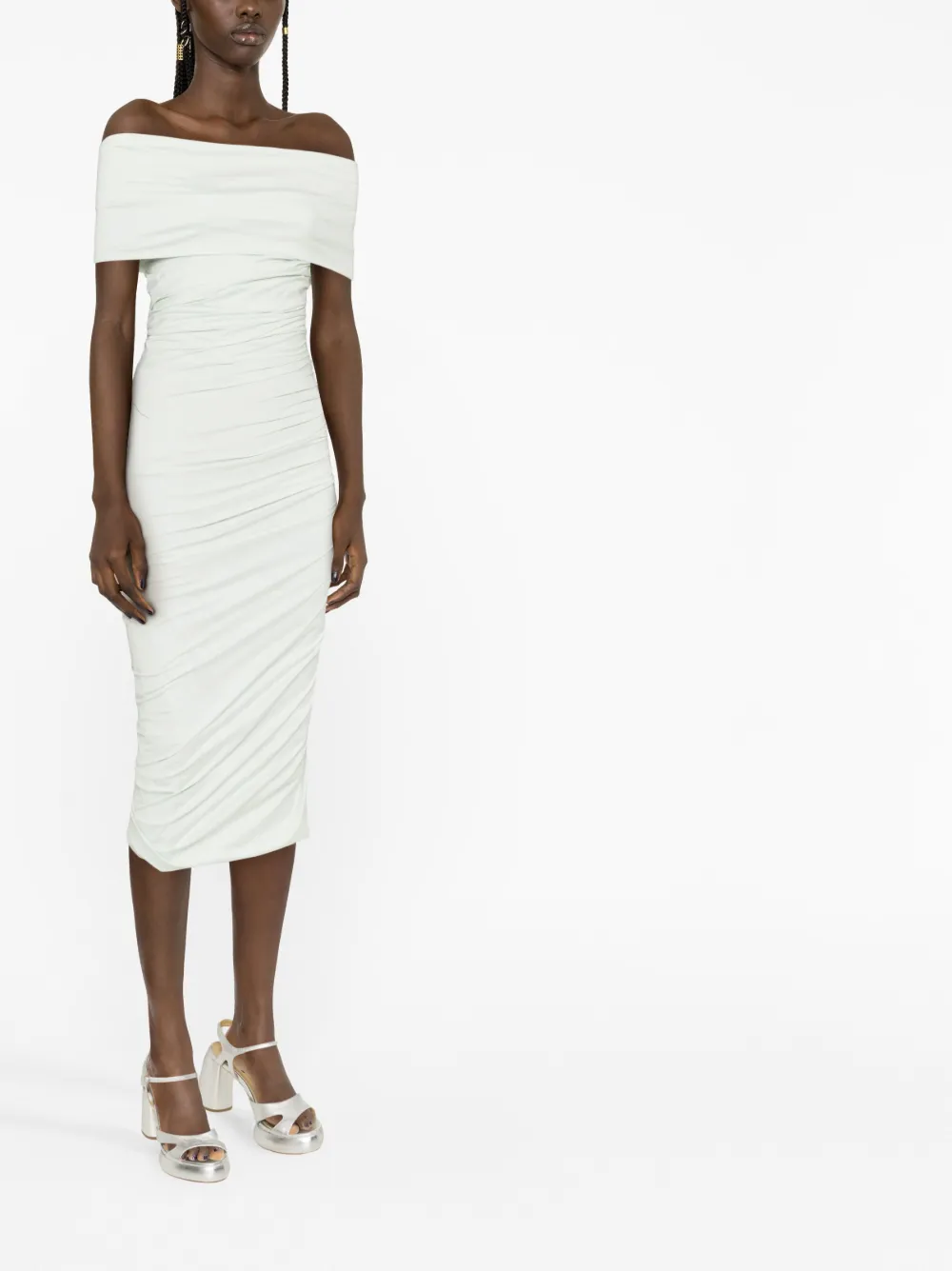 Neu Philosophy Di Lorenzo Serafini Kleid Pastel Green Mint Dress L image 5