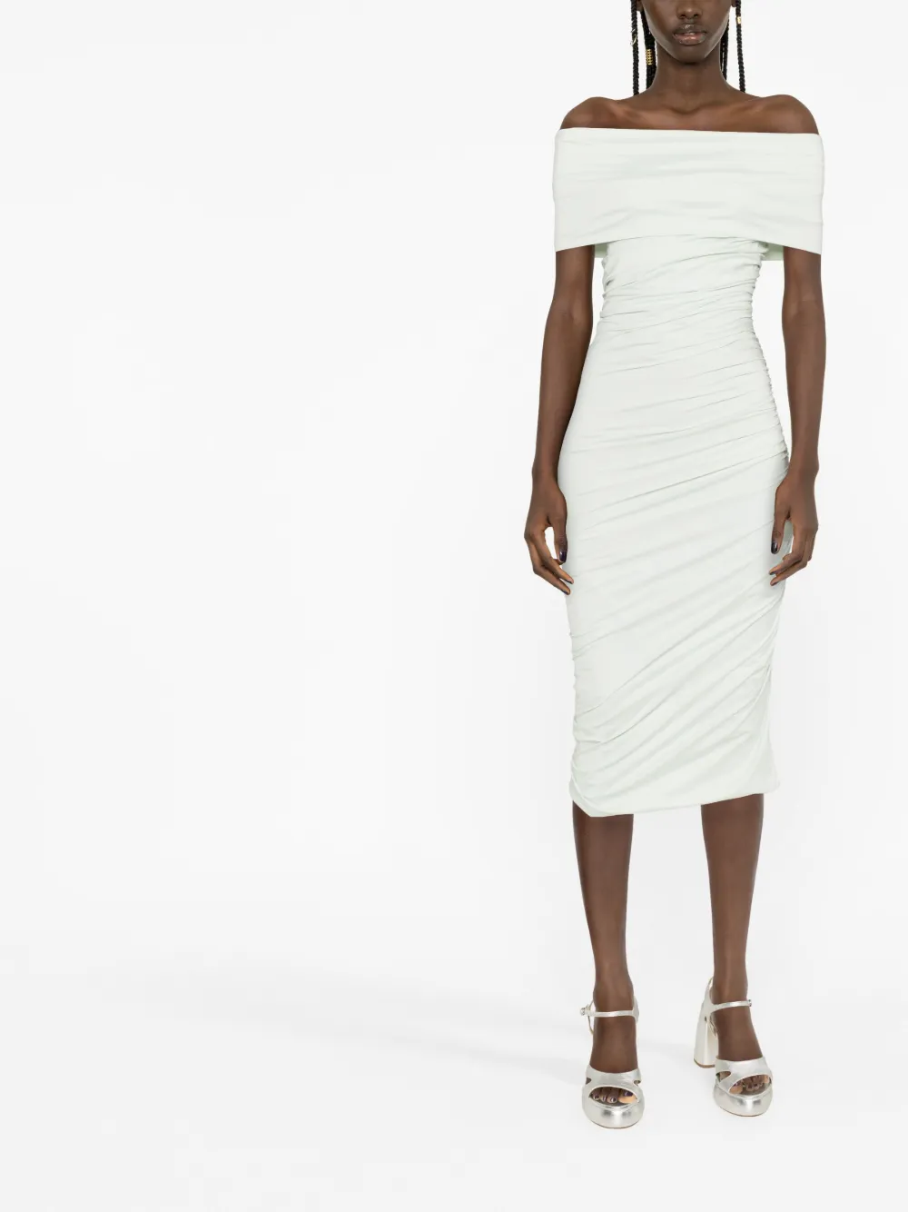 Neu Philosophy Di Lorenzo Serafini Kleid Pastel Green Mint Dress L image 4