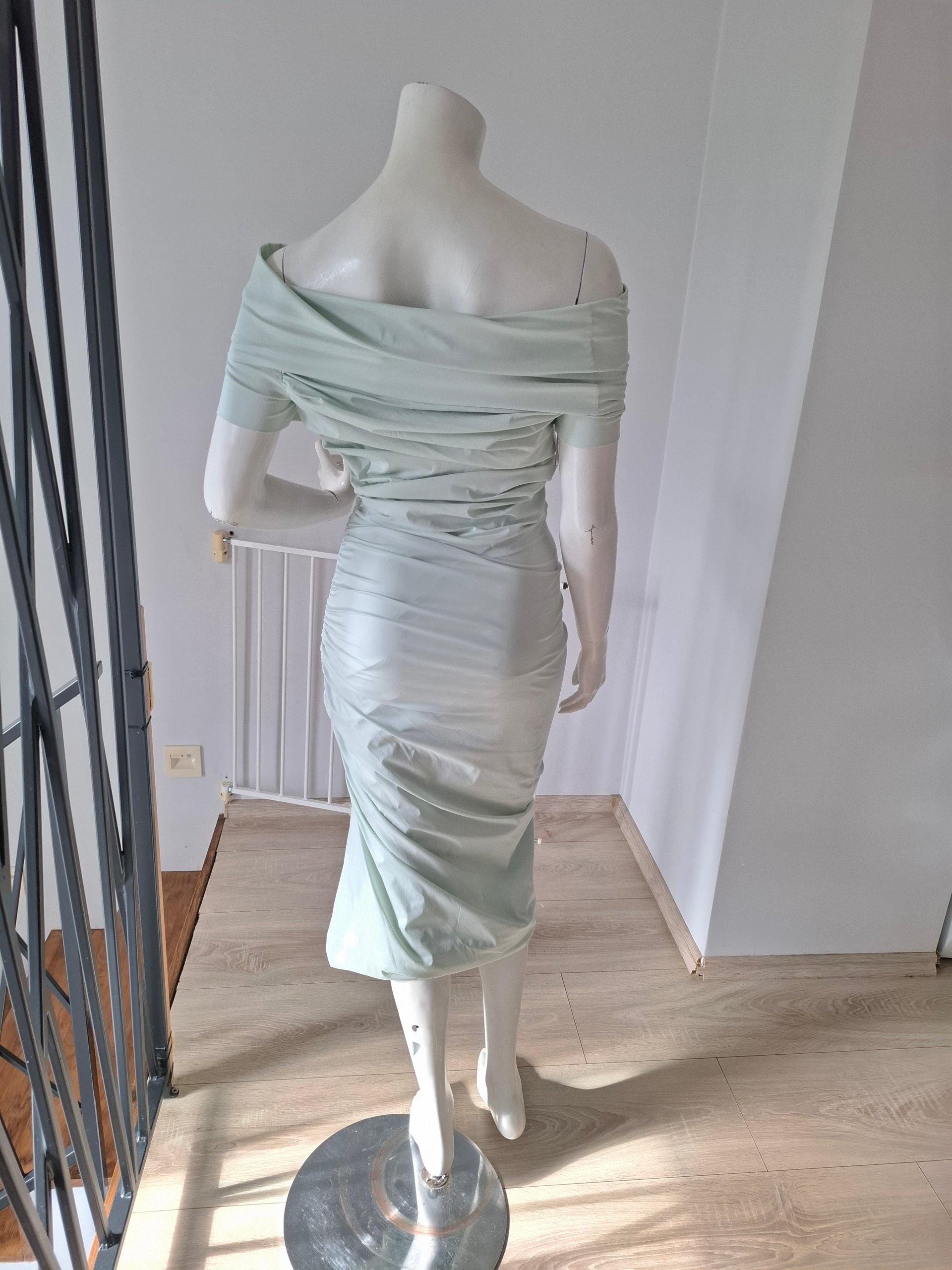 Neu Philosophy Di Lorenzo Serafini Kleid Pastel Green Mint Dress L image 10