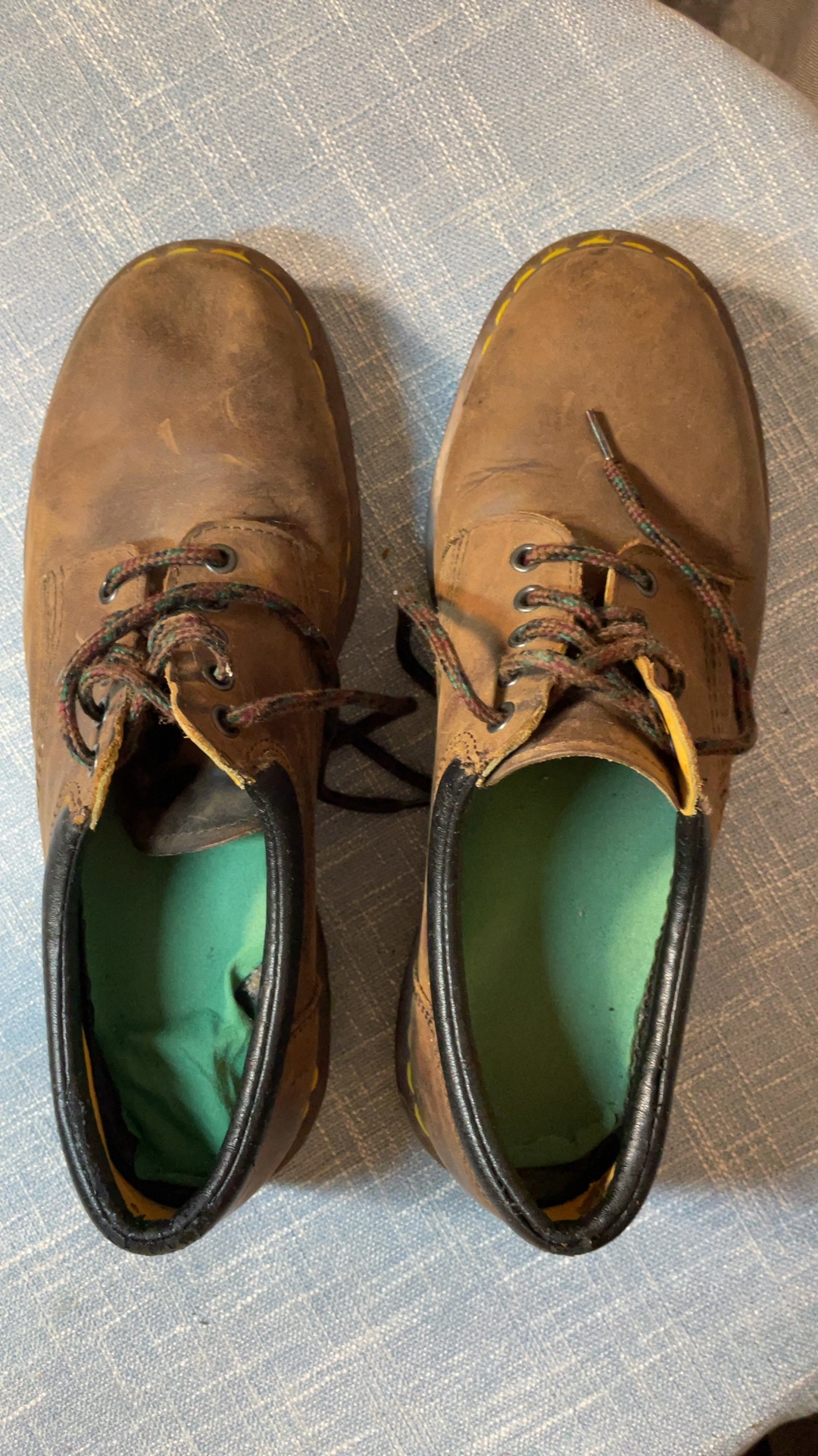 Dr. Martens Brown Leather Shoes Men’s Size 13 UK 12 image 6