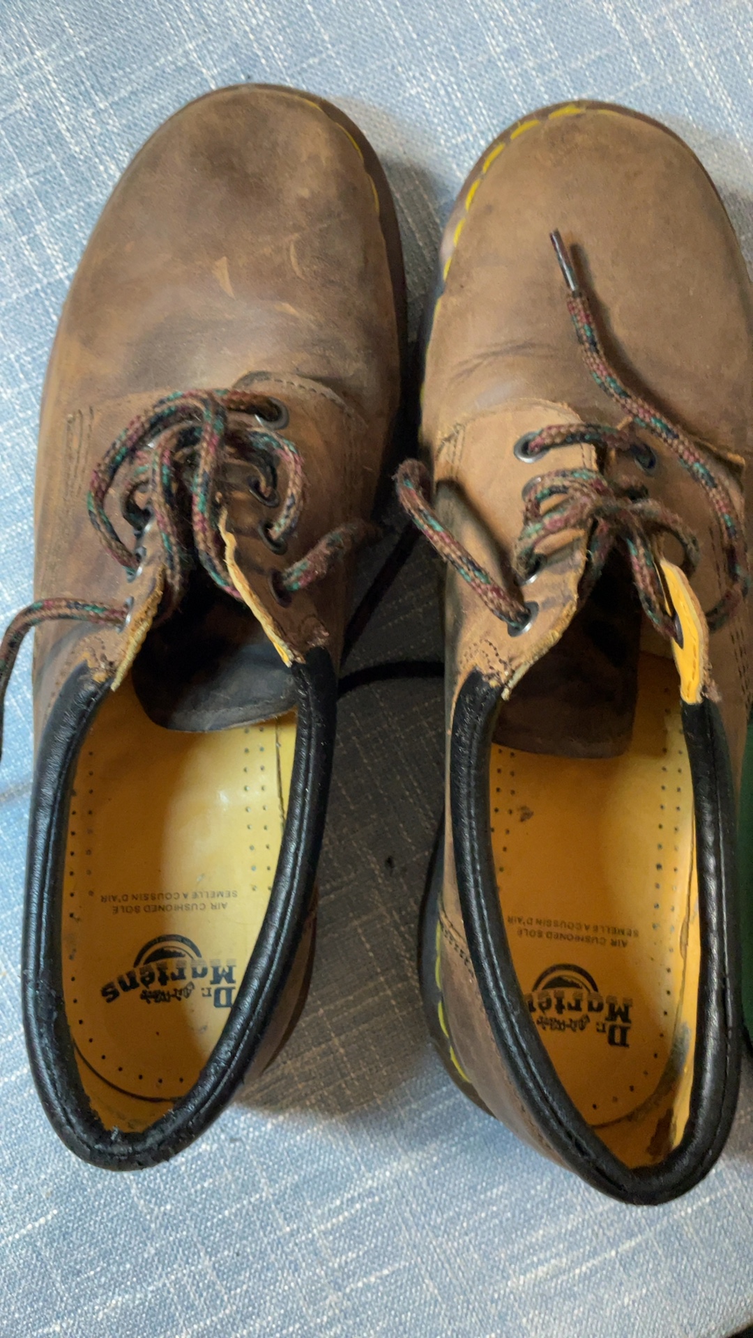Dr. Martens Brown Leather Shoes Men’s Size 13 UK 12 image 7