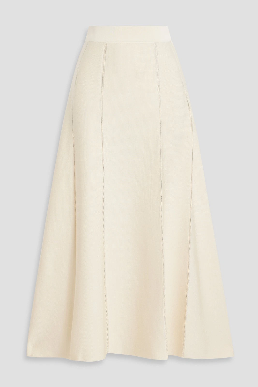 Neu Zimmermann Matchmaker Knit Panelled Skirt Ivory Size M