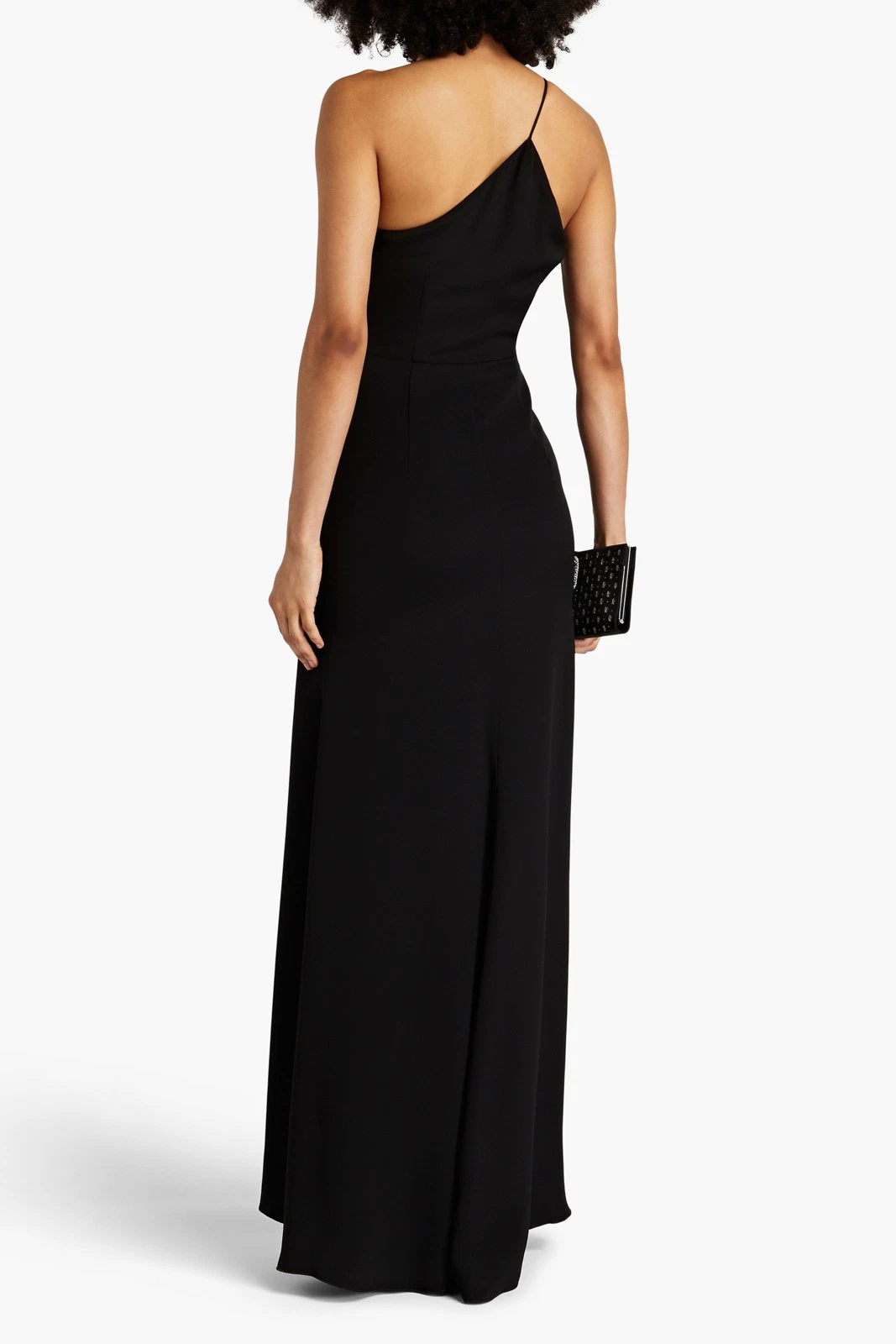 New Maria Lucia Hohan Black Silk Evening Gown Dress Size S image 3