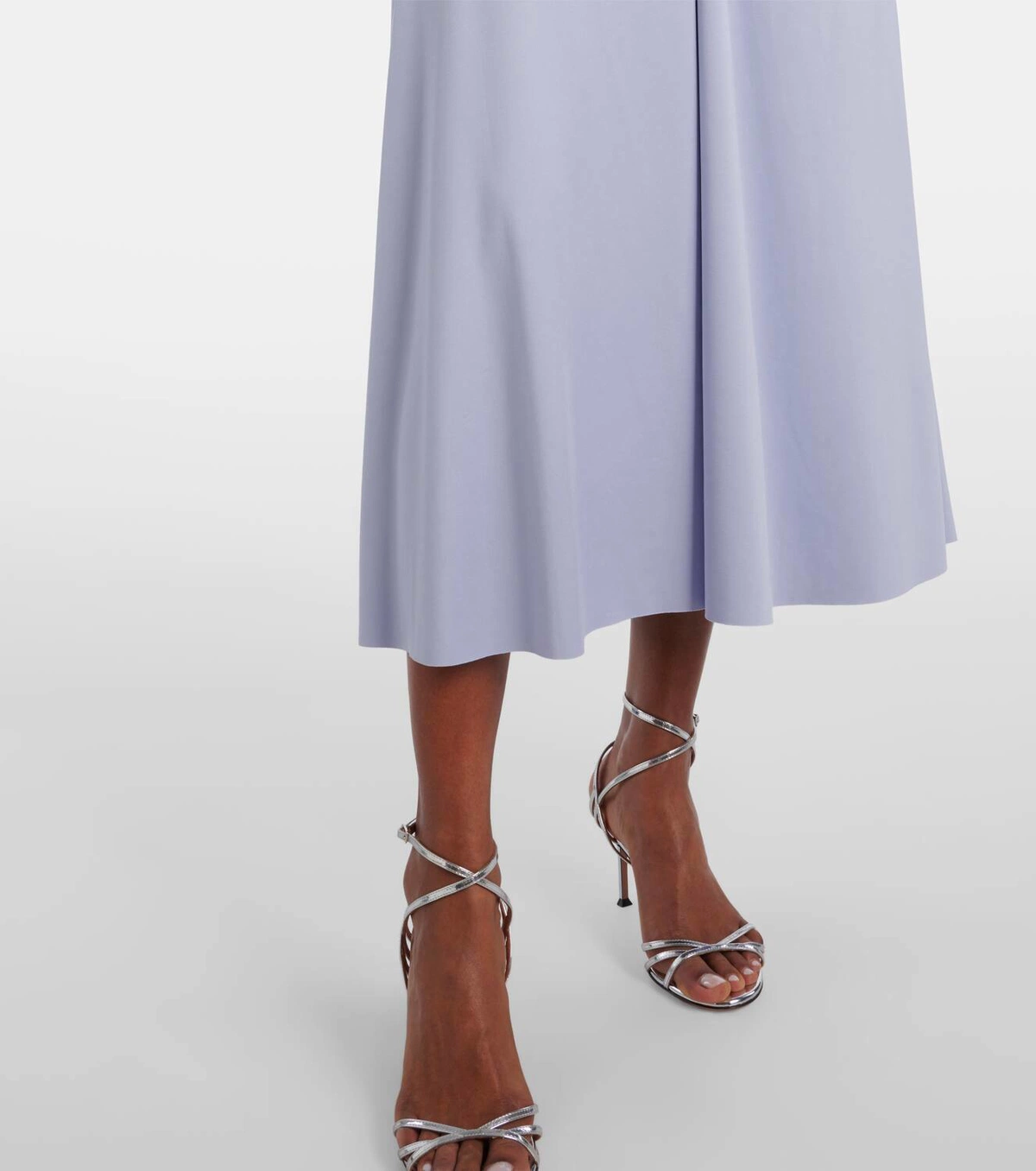 New Victoria Beckham Blue Midi Dress Size XS image 5