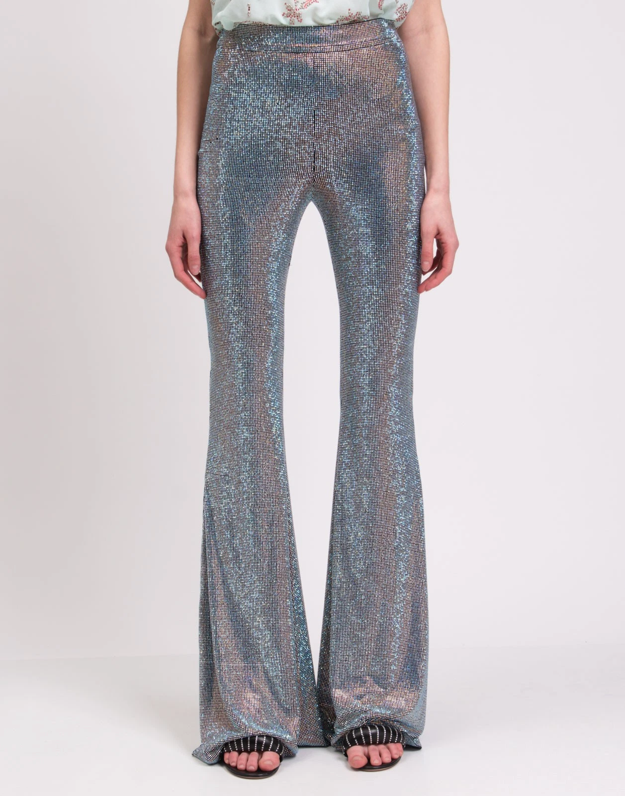 New Arrivals Colette Crystal Flared Pants Size S image 4