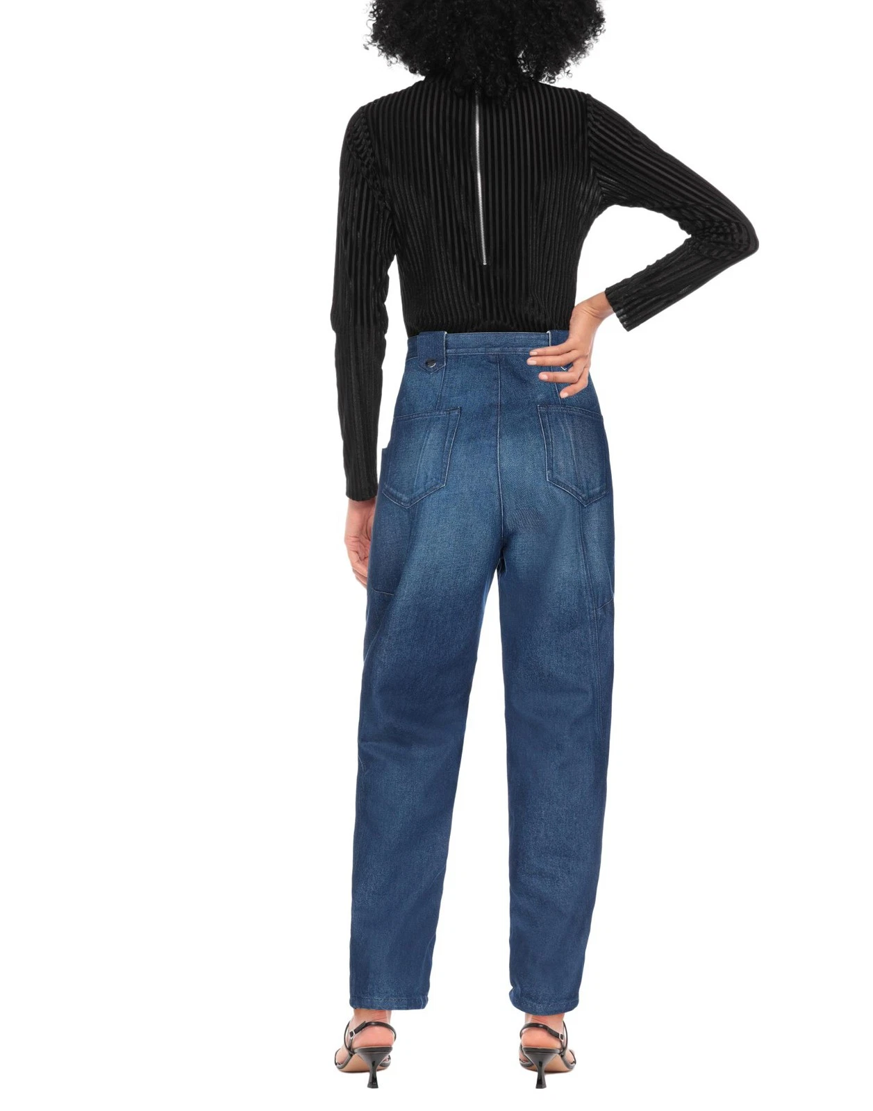 New Isabel Marant Kerris High Waist Jeans Size L image 2