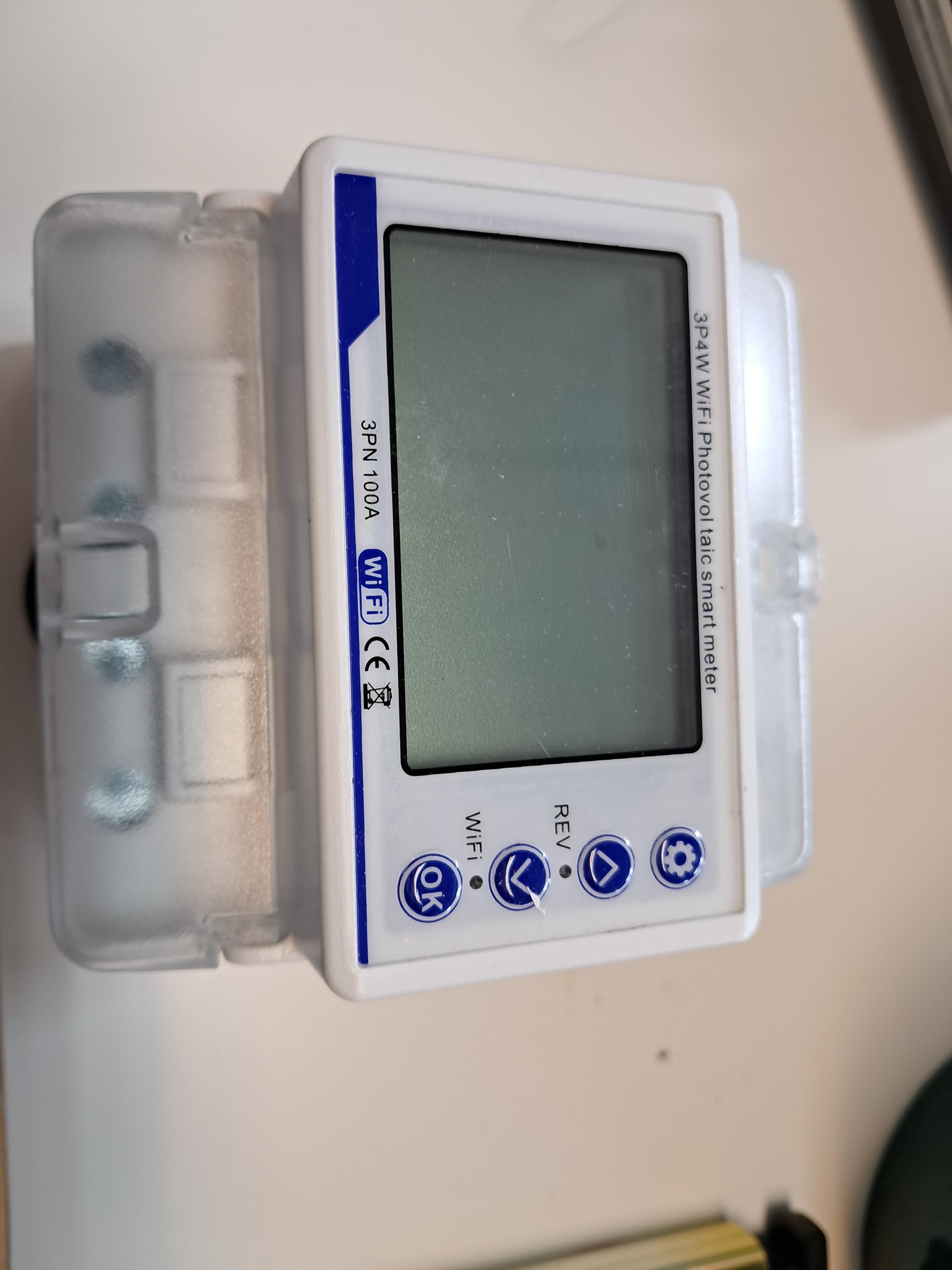 3-Fase Slimme Elektriciteitsmeter (3P4W WiFi Photovoltaic Smart Meter, 100A)
