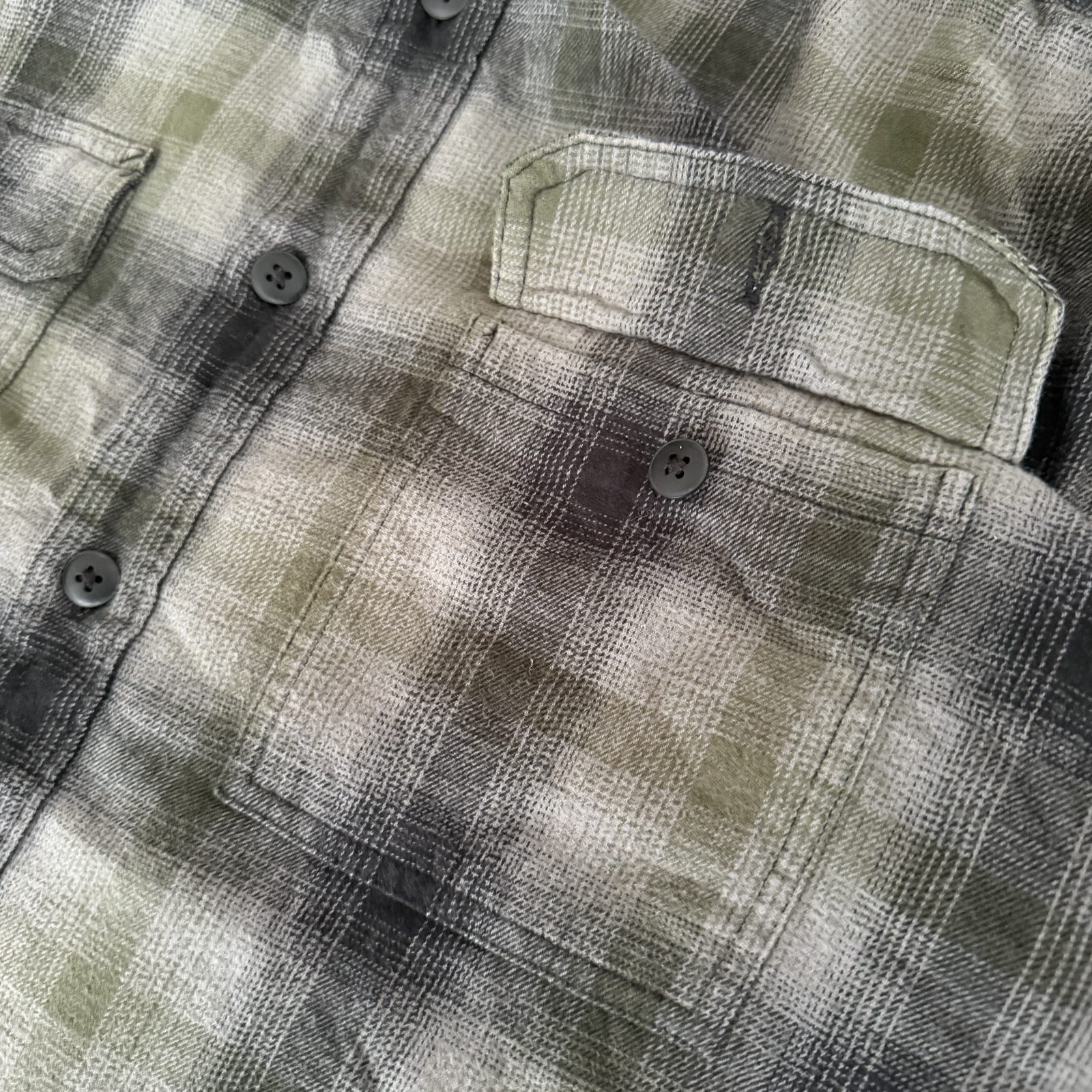 Barbour Green & Black Check Tailored Fit Shirt XXL image 4