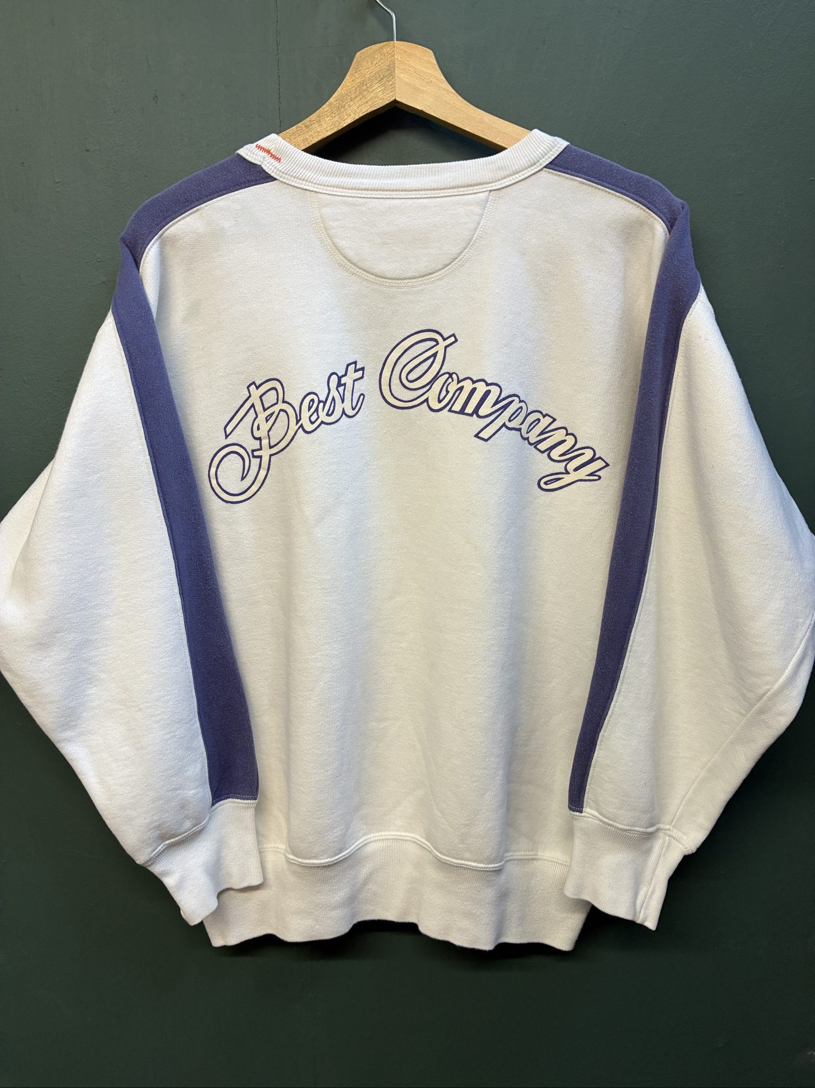 Vintage Best Company paninari White sailing 90s made in Italy Sweatshirt medium image 6