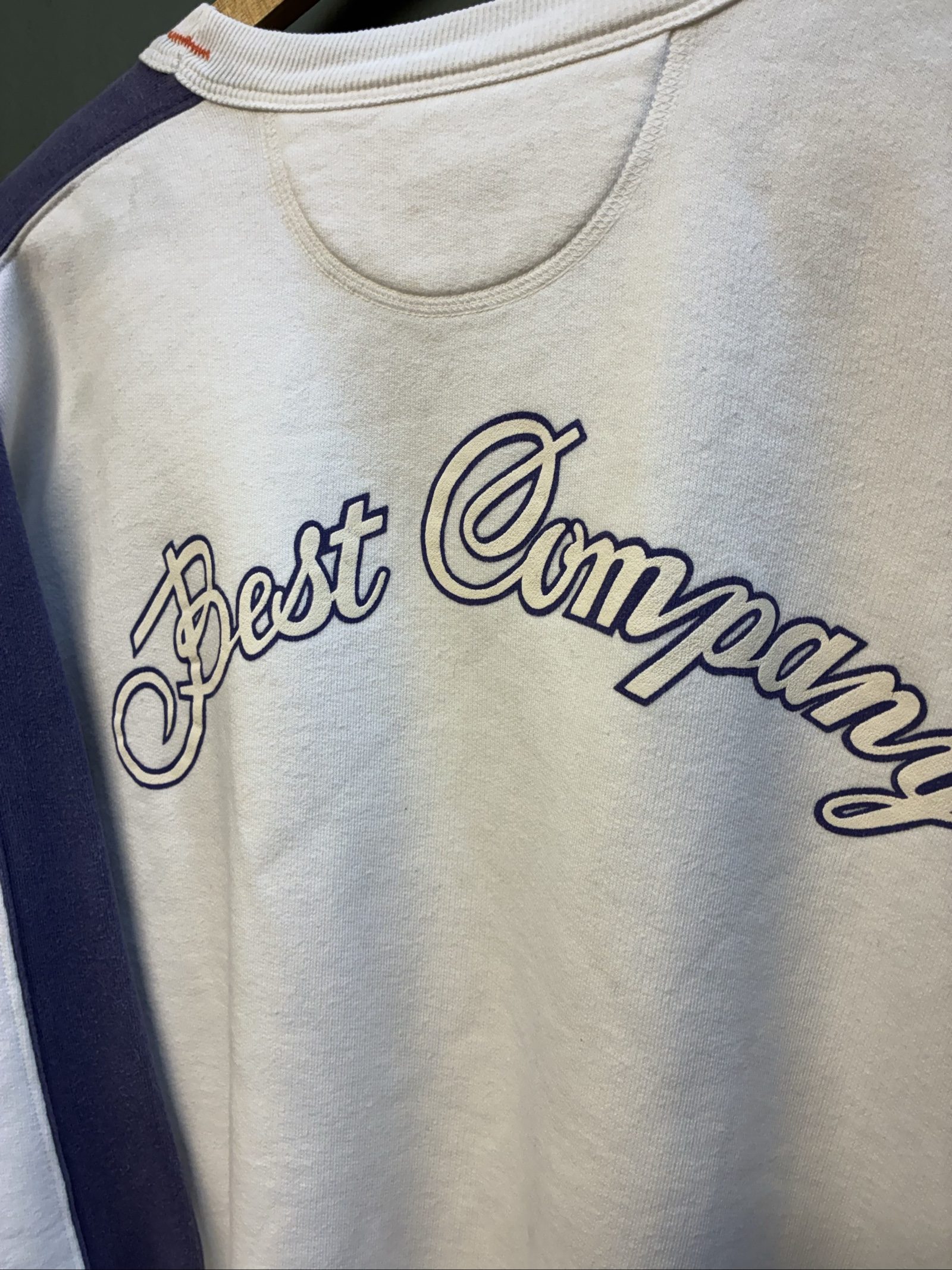 Vintage Best Company paninari White sailing 90s made in Italy Sweatshirt medium image 7