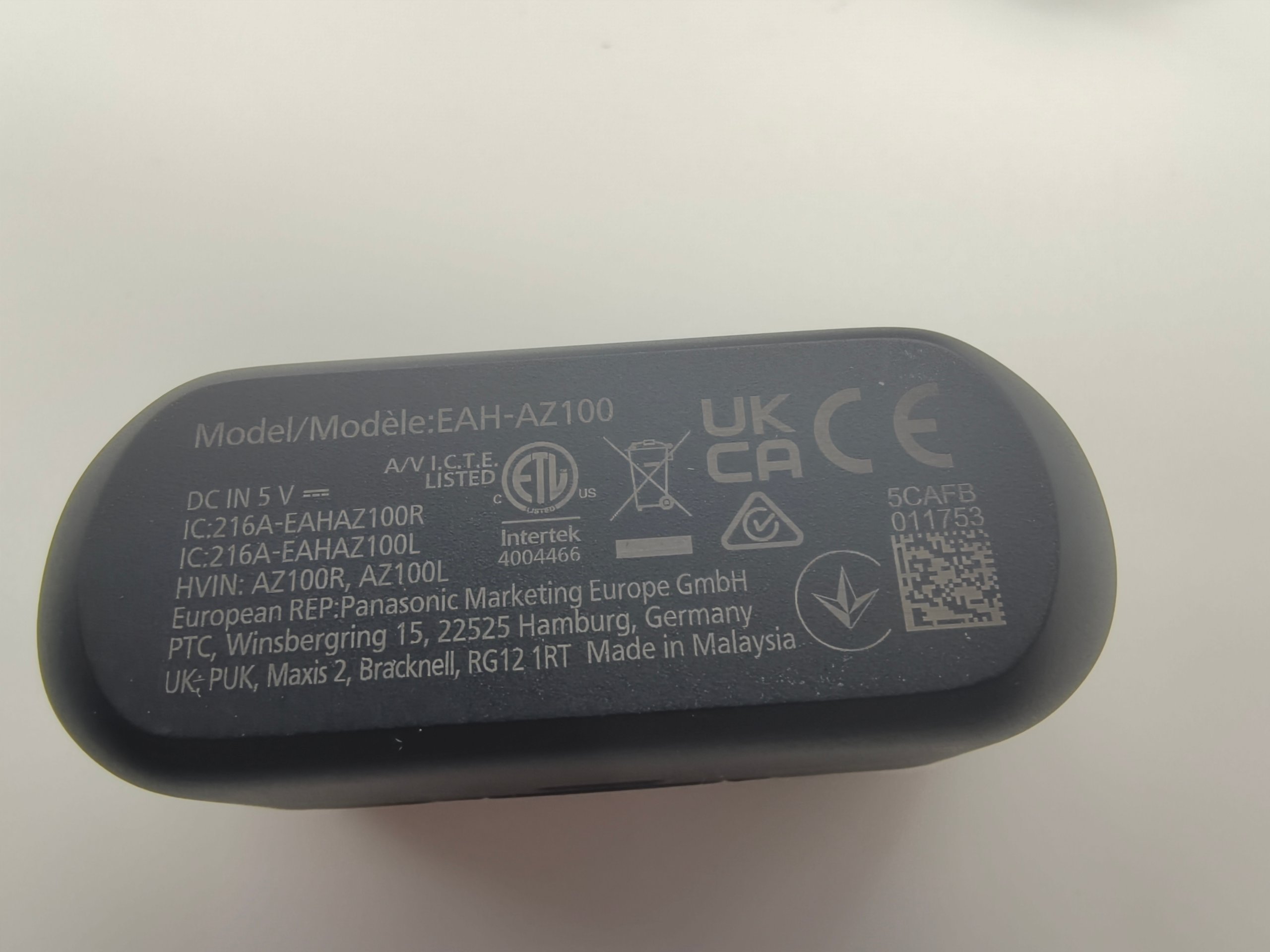 Cuffie Technics EAH-AZ100 Bluetooth Wireless Hi-Fi ANC Nere Gommini Senza Scatola image 10