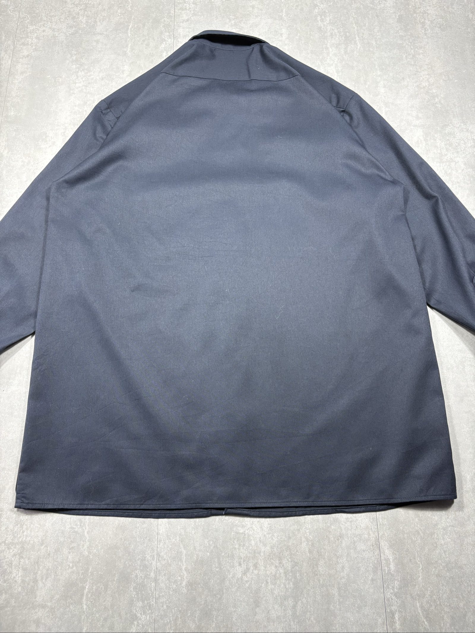 Dickies Men's Navy Polyester & Cotton Work Shirt Large image 5