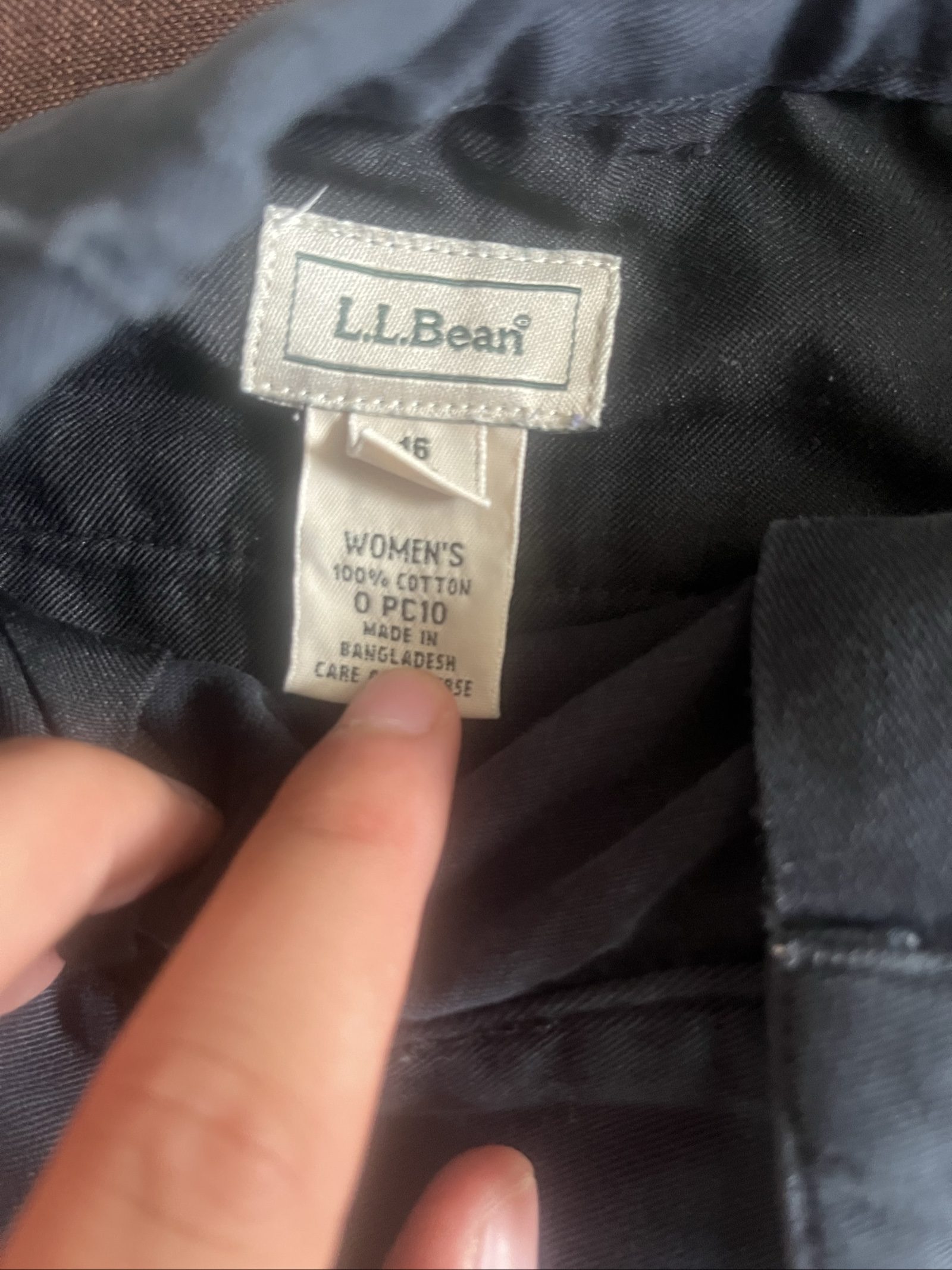 Gap Black Cotton Chino Shorts 34 image 6
