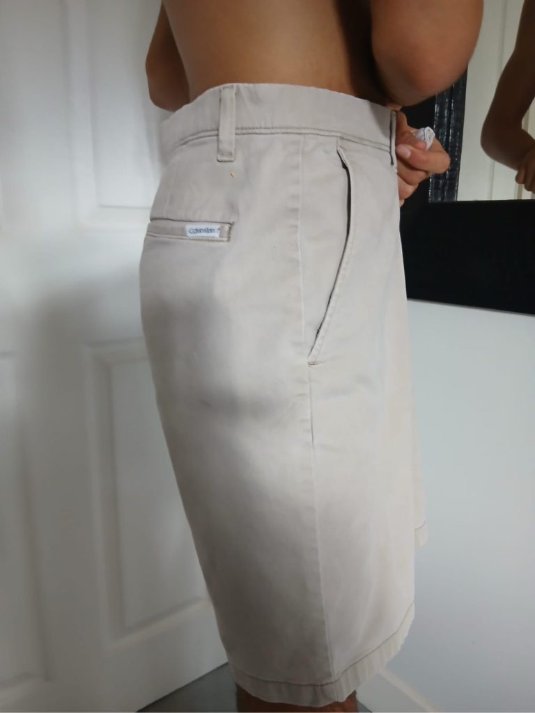 Men’s chino Calvin Klein shorts size 36 W cotton material