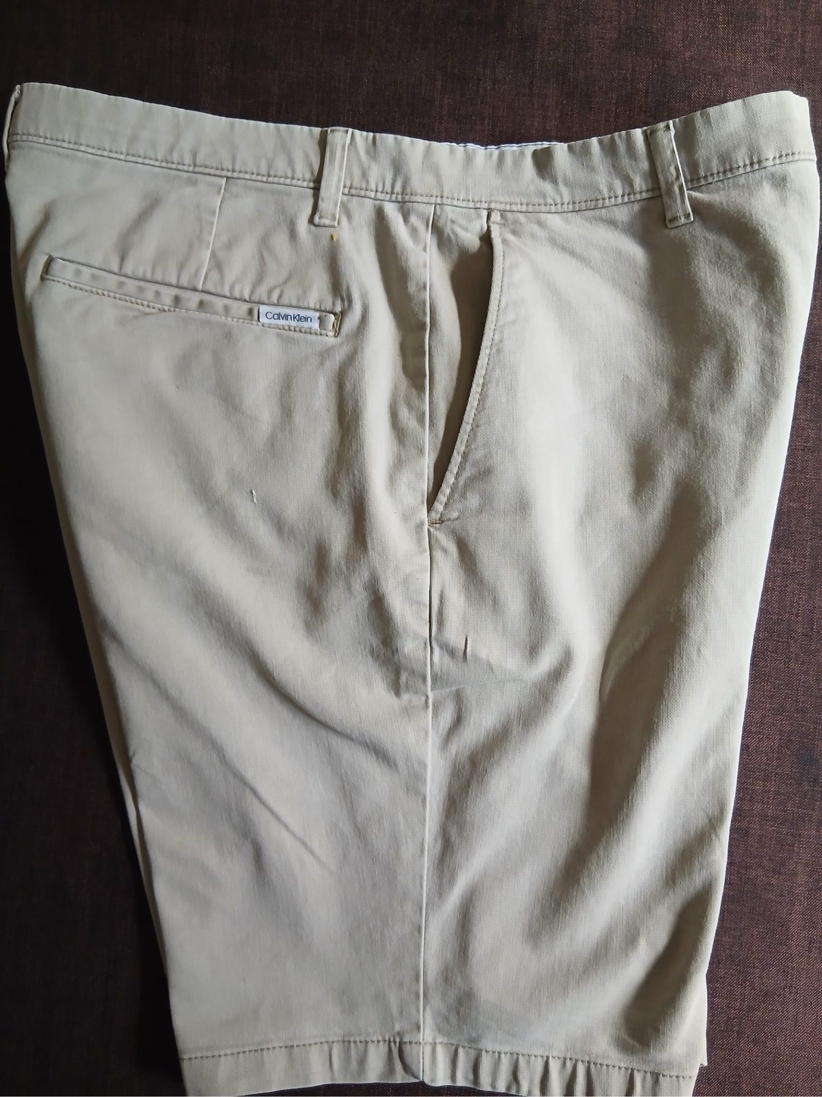 Men’s chino Calvin Klein shorts size 36 W cotton material image 5