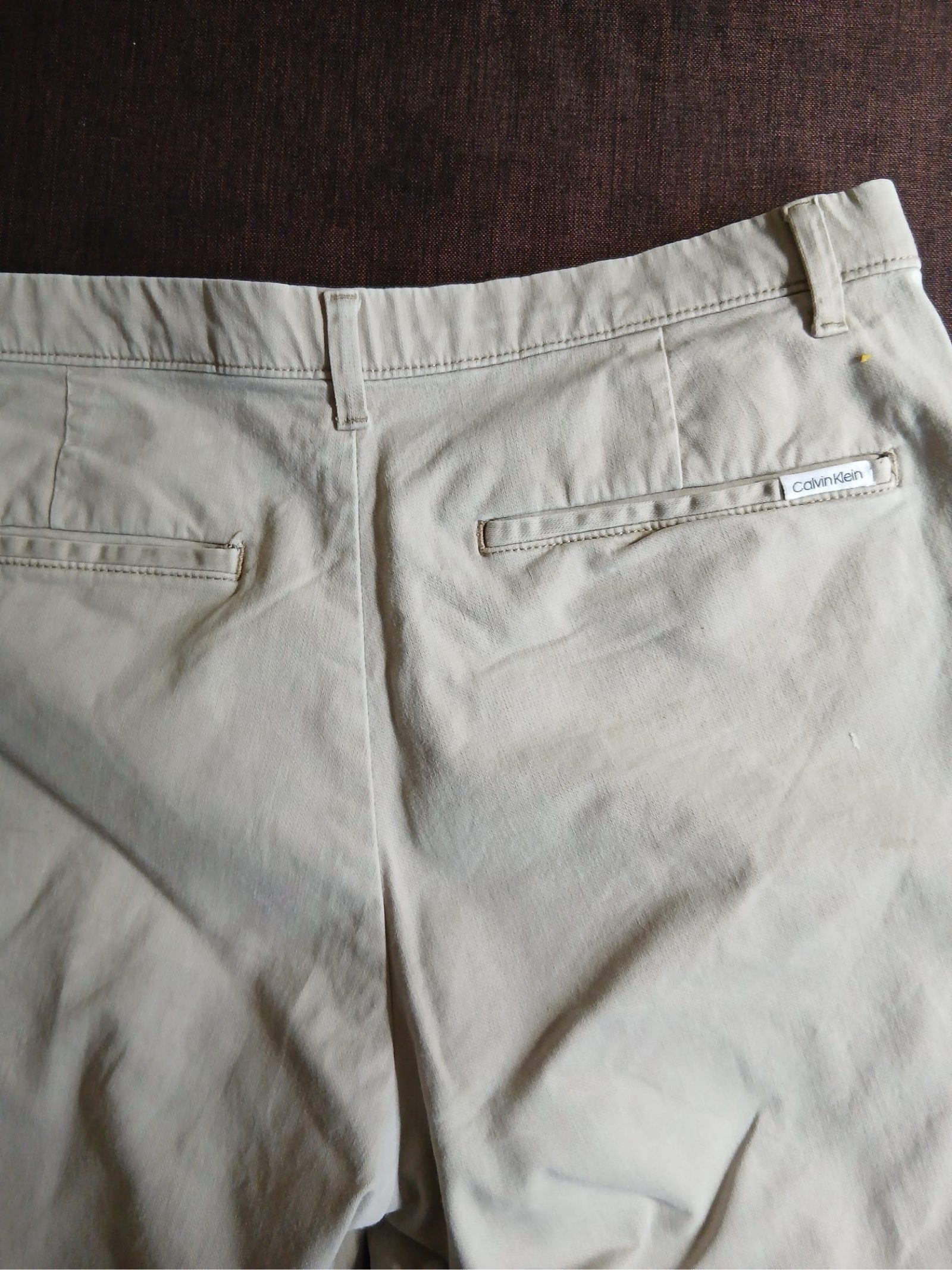 Men’s chino Calvin Klein shorts size 36 W cotton material image 6