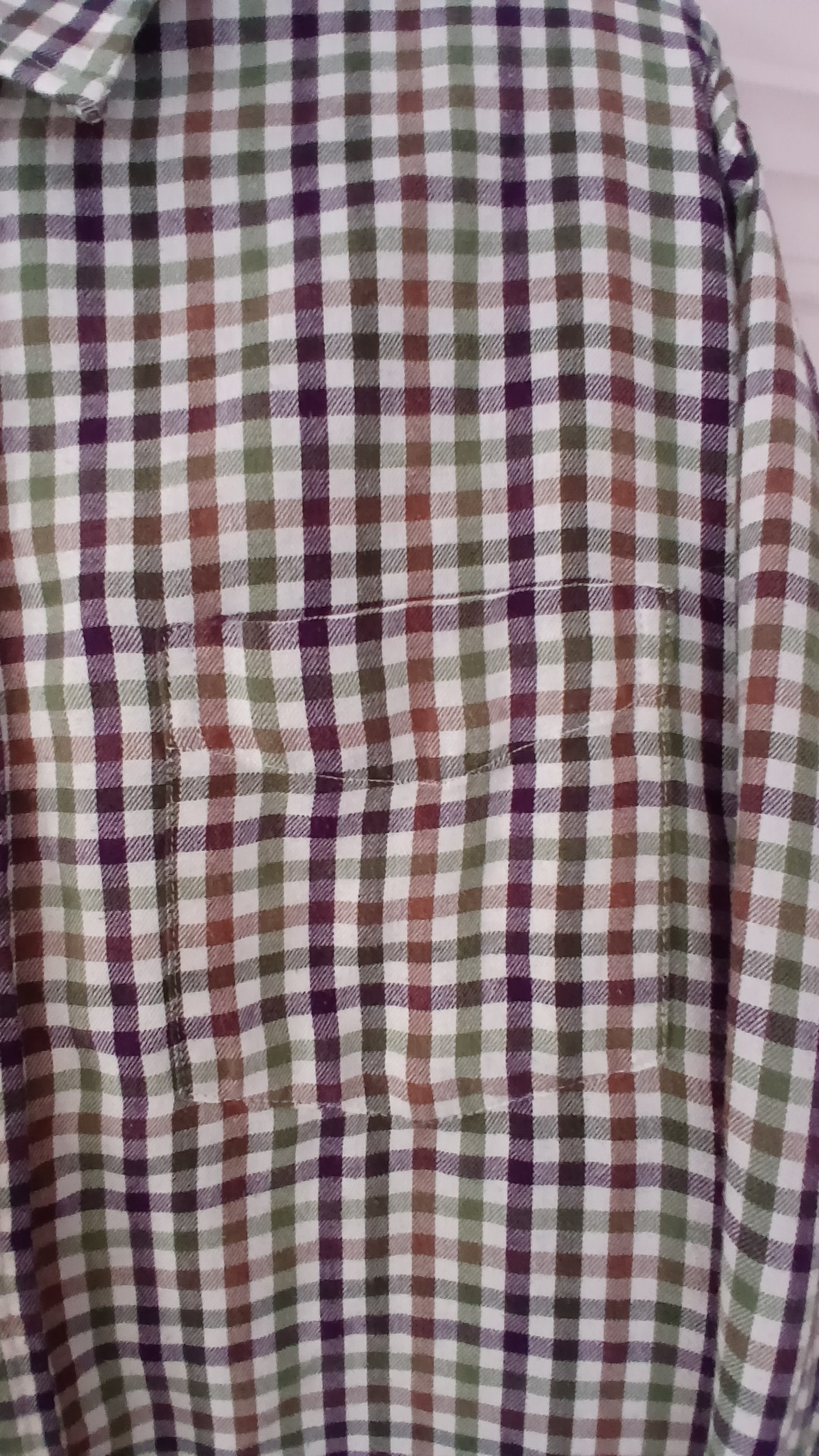 James Pringle Multi Check Cotton Blend Shirt XL image 3